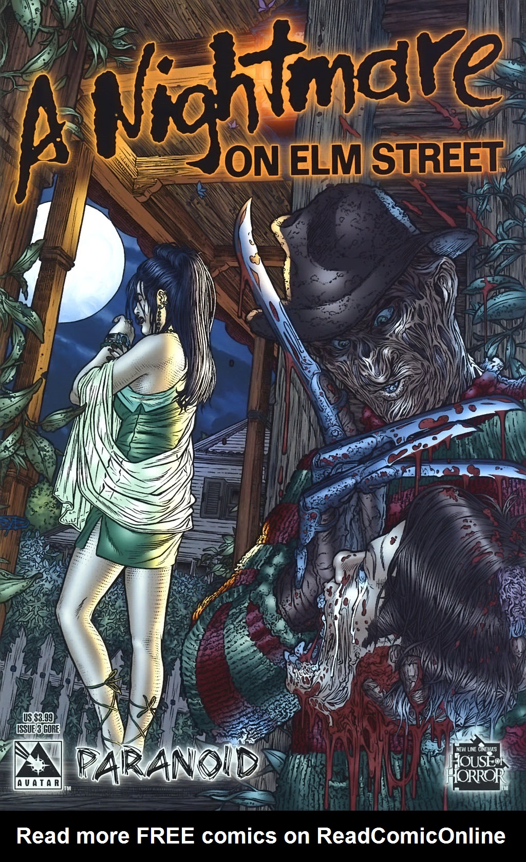 Read online Nightmare on Elm Street: Paranoid comic -  Issue #3 - 2