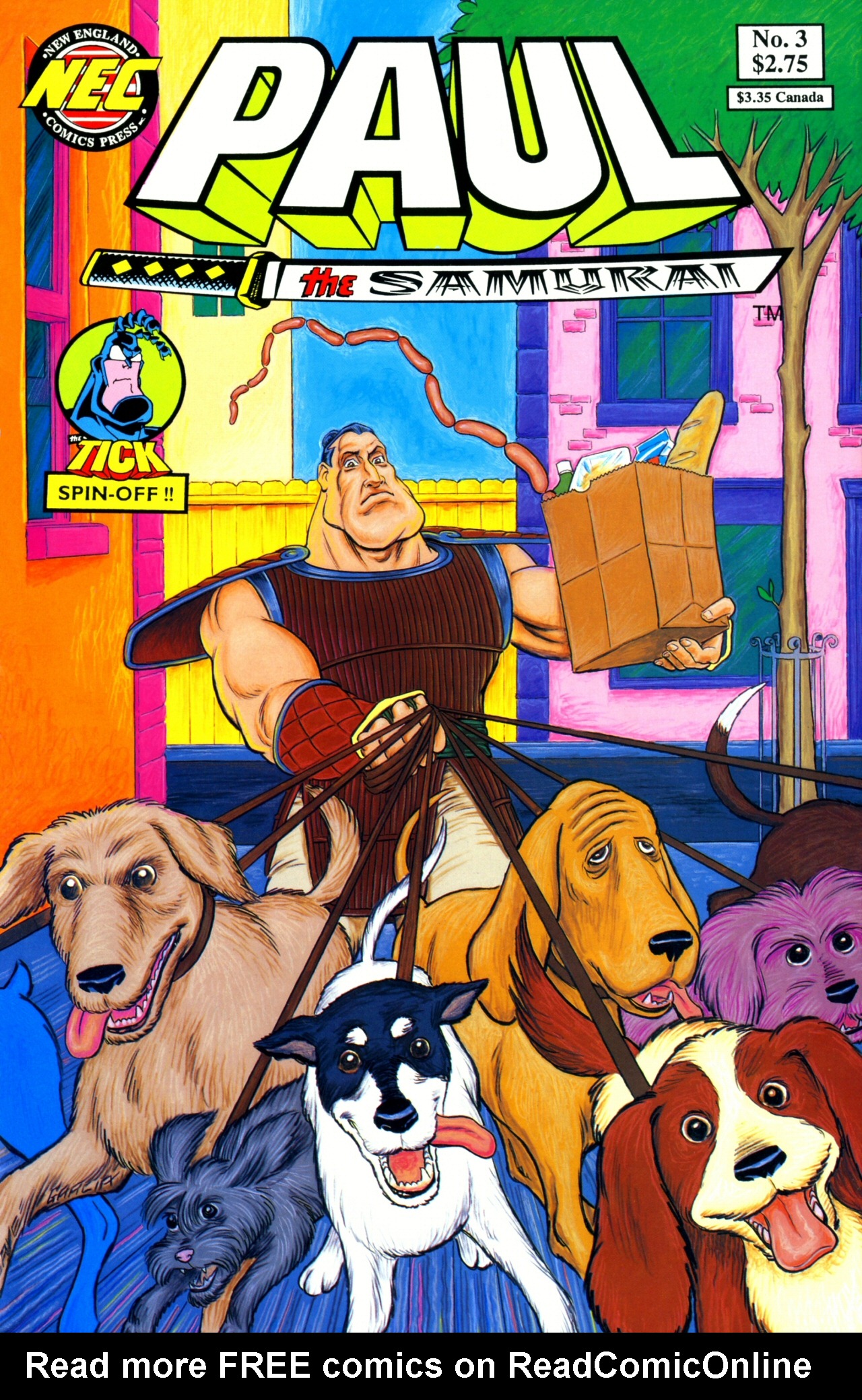 Read online Paul the Samurai (1992) comic -  Issue #3 - 1