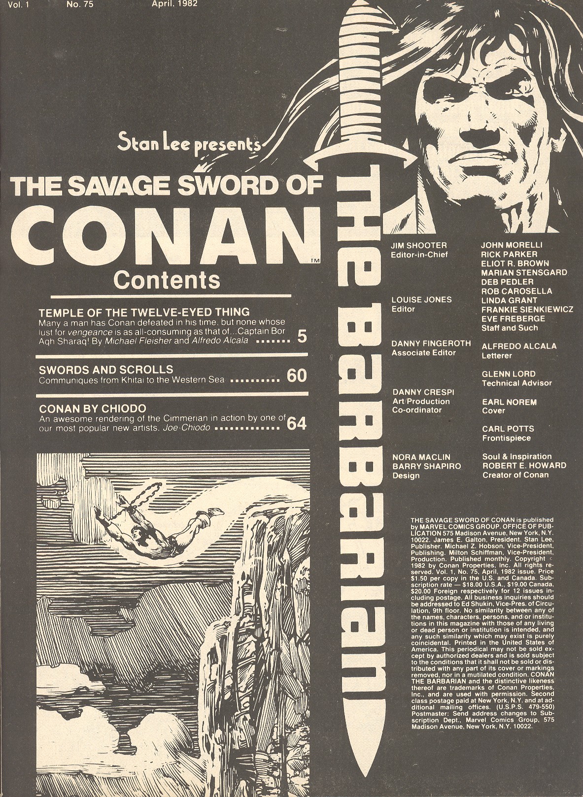 Read online The Savage Sword Of Conan comic -  Issue #75 - 3