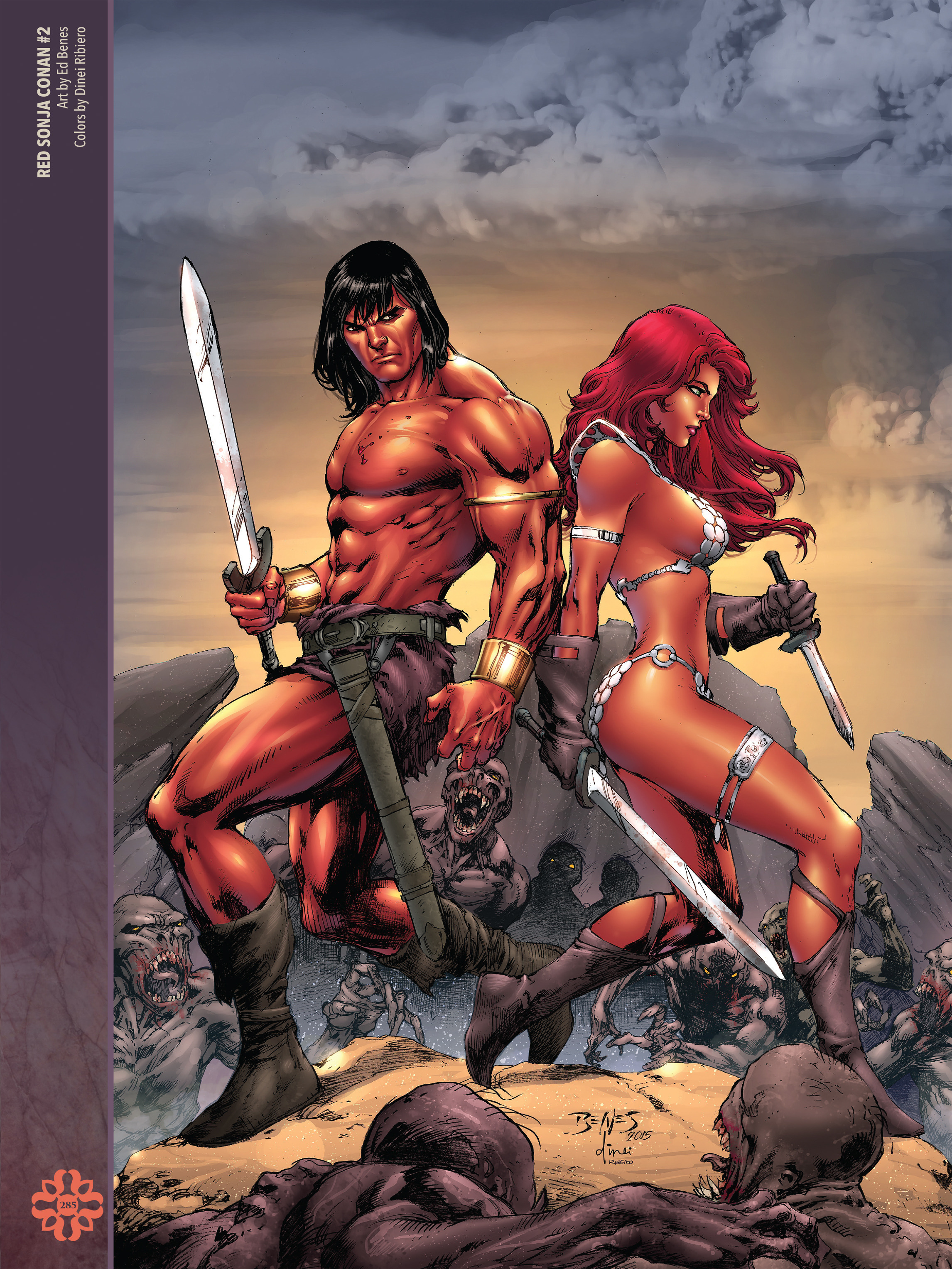 Read online The Art of Red Sonja comic -  Issue # TPB 2 (Part 3) - 86