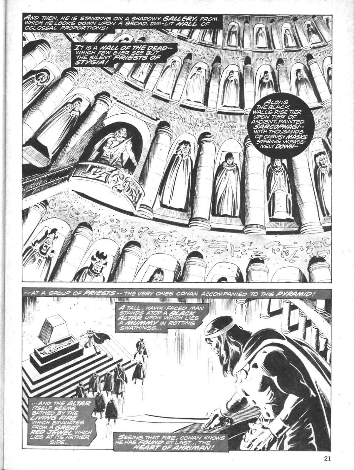 The Savage Sword Of Conan issue 10 - Page 21