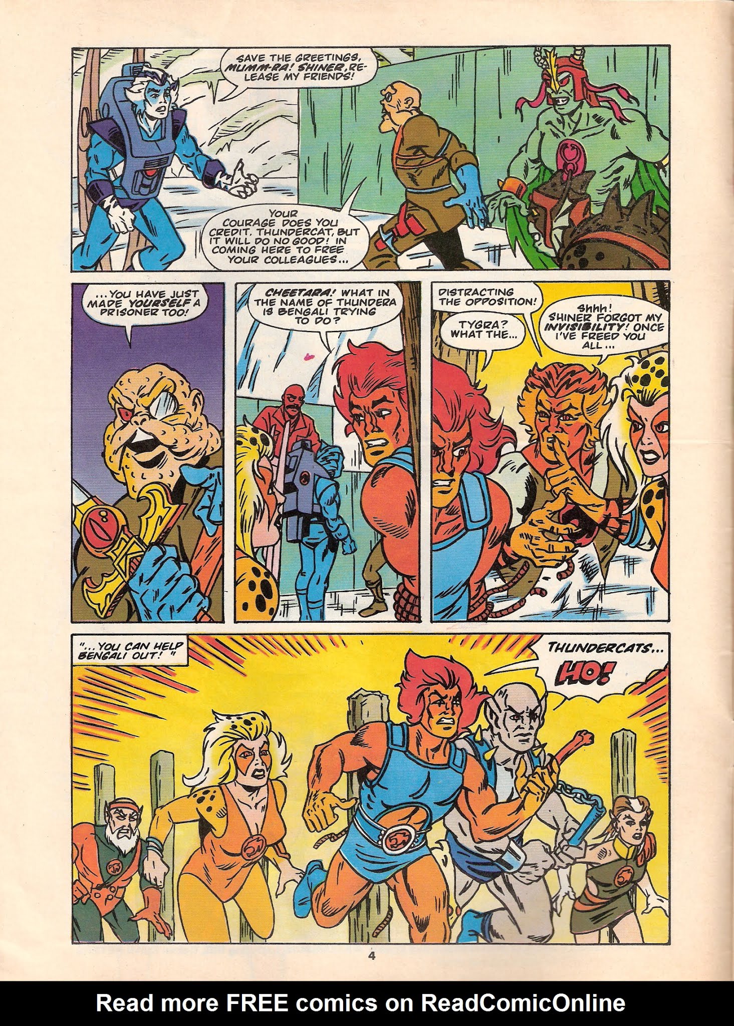 Read online ThunderCats (1987) comic -  Issue #98 - 4