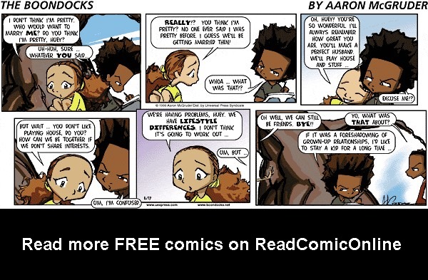 Read online The Boondocks Collection comic -  Issue # Year 2001 - 168