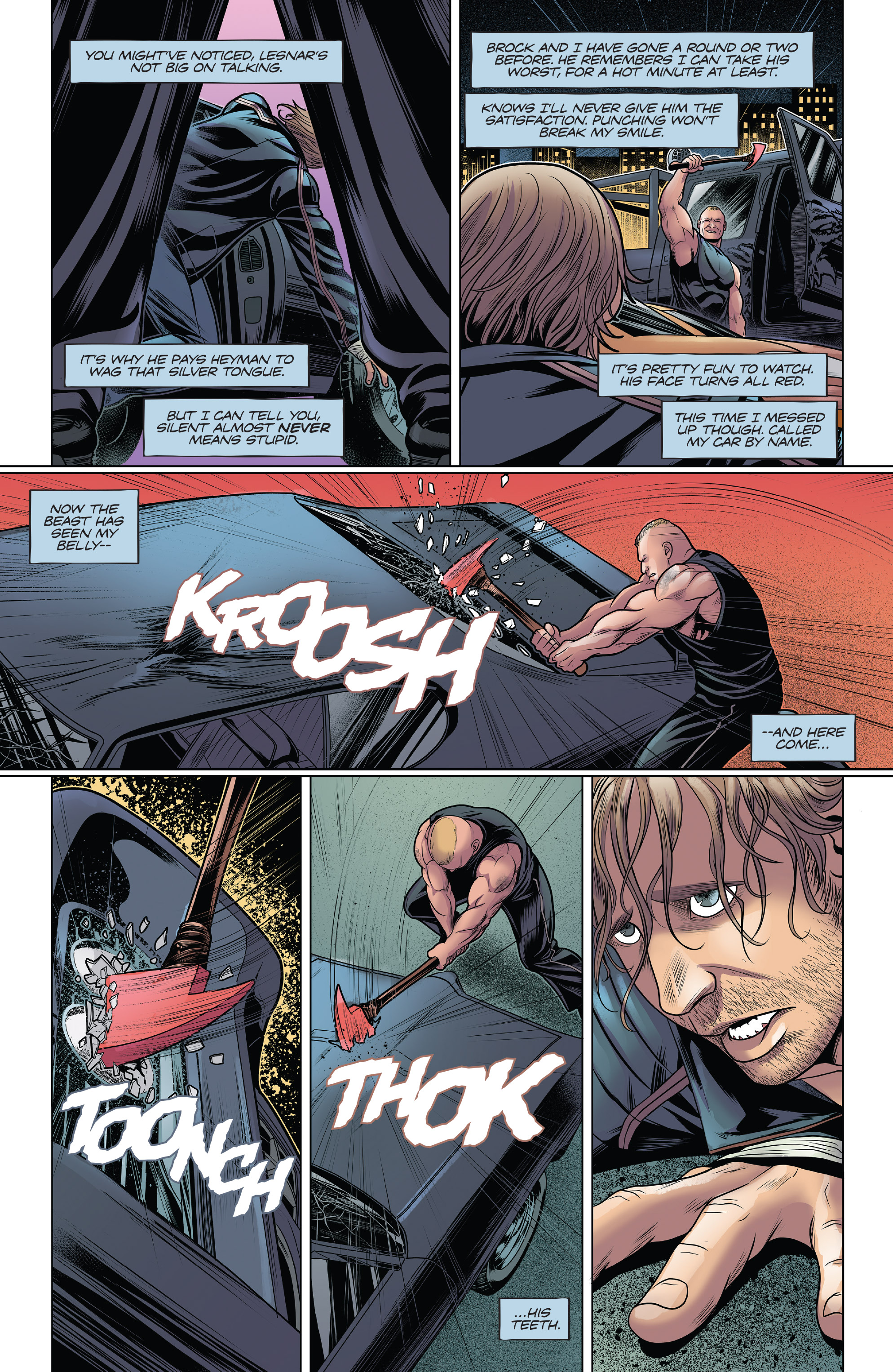 Read online WWE comic -  Issue #5 - 16