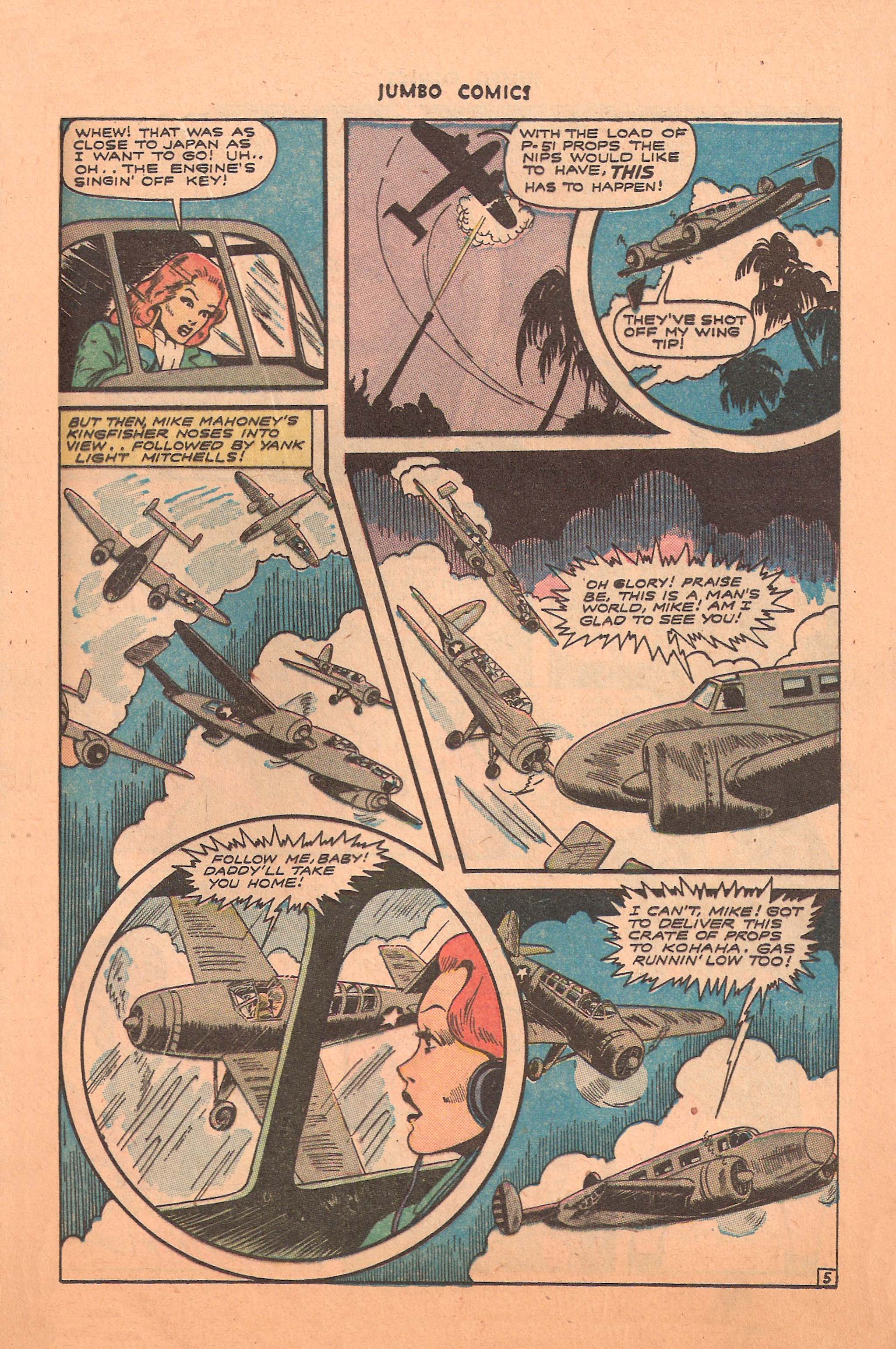 Read online Jumbo Comics comic -  Issue #73 - 25