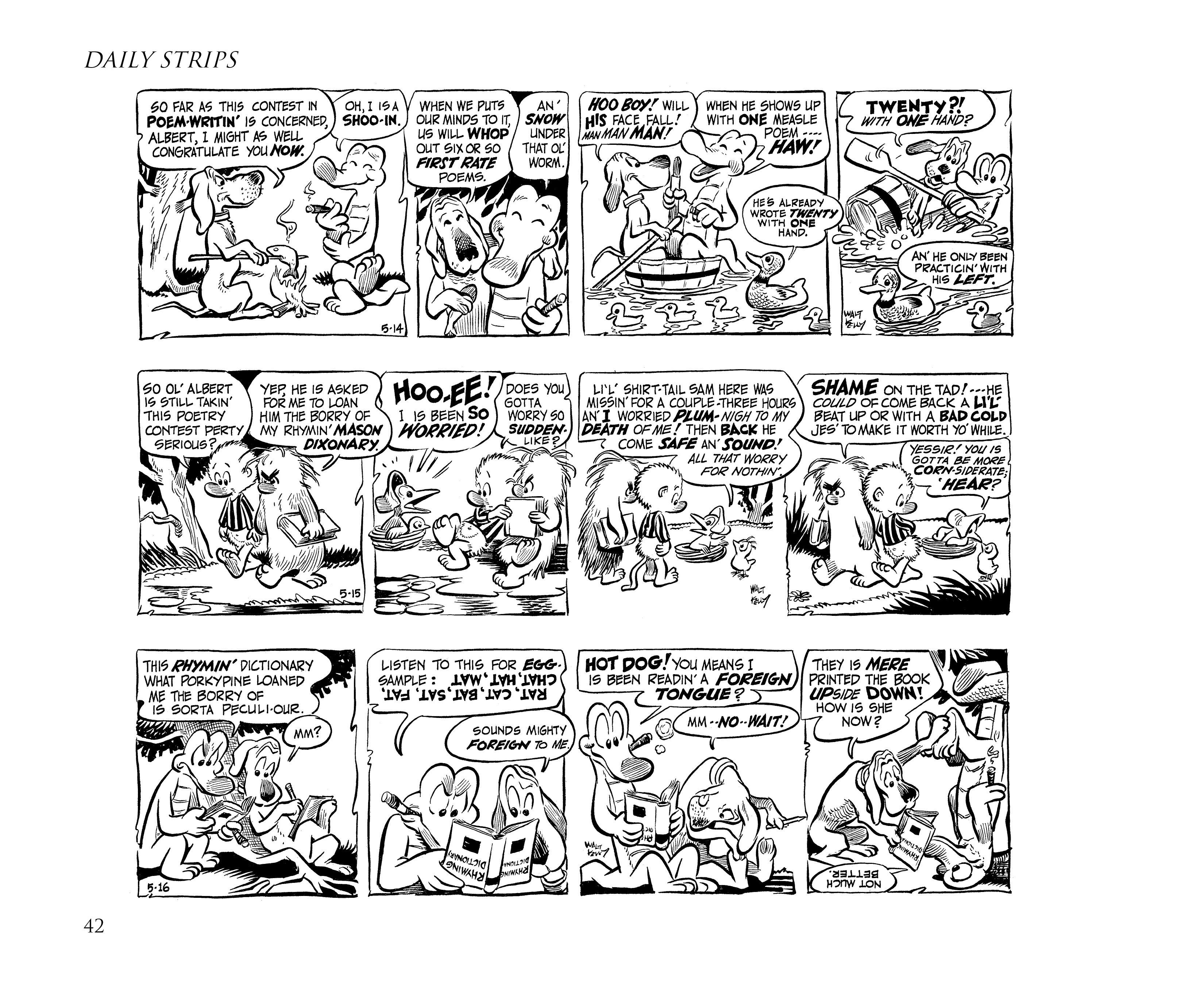 Read online Pogo by Walt Kelly: The Complete Syndicated Comic Strips comic -  Issue # TPB 2 (Part 1) - 60