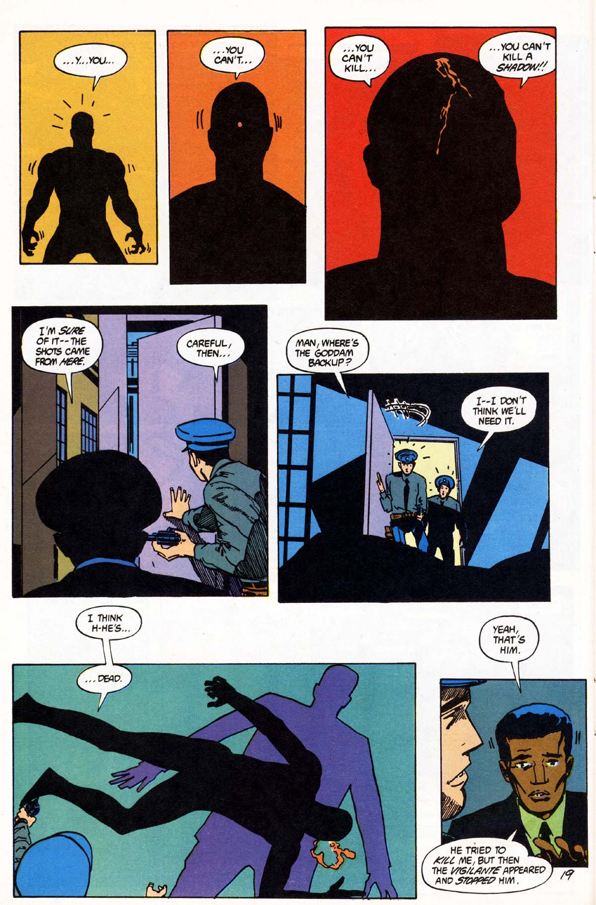 Read online Vigilante (1983) comic -  Issue #14 - 20