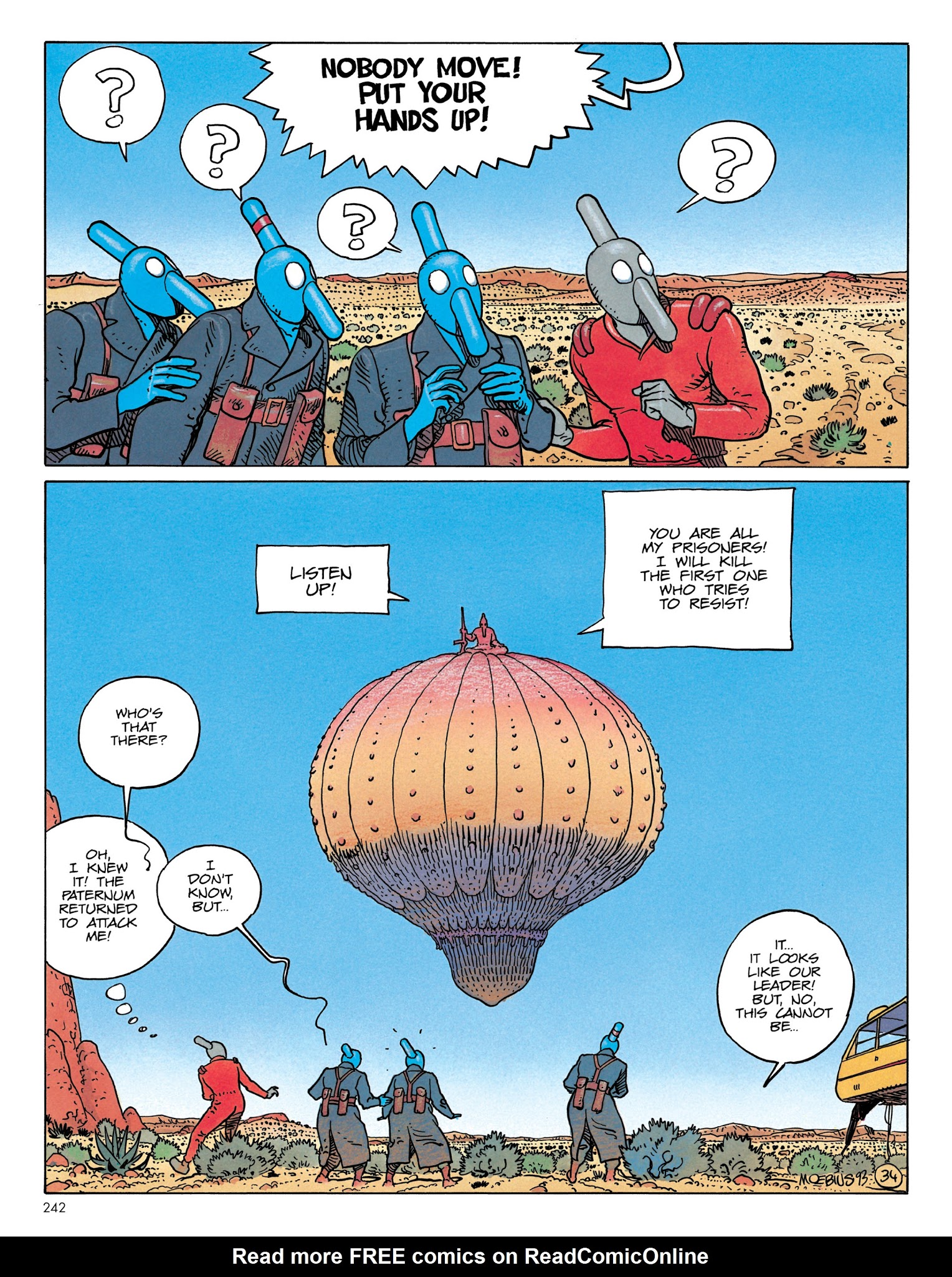 Read online Moebius Library comic -  Issue # TPB - 239