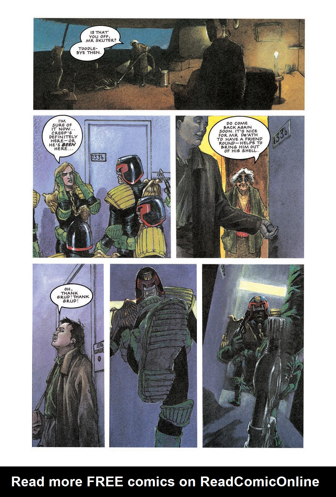 Read online Judge Death comic -  Issue # TPB Young Death - Boyhood of a Superfiend - 77