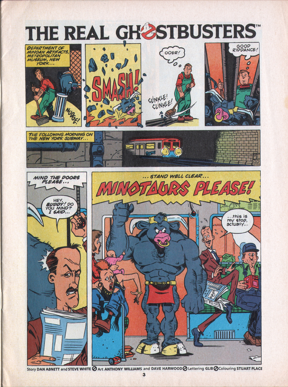 Read online The Real Ghostbusters comic -  Issue #98 - 3