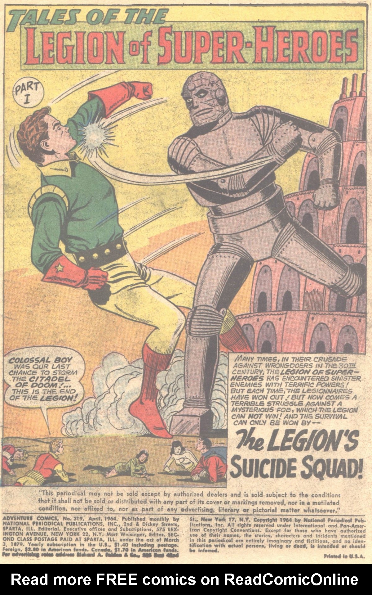 Read online Adventure Comics (1938) comic -  Issue #319 - 4