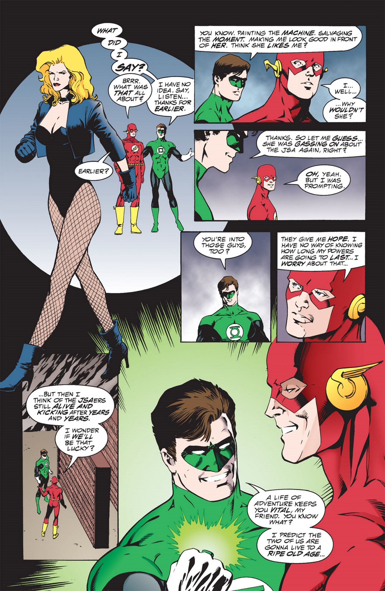 Read online JLA: Year One comic -  Issue #3 - 16