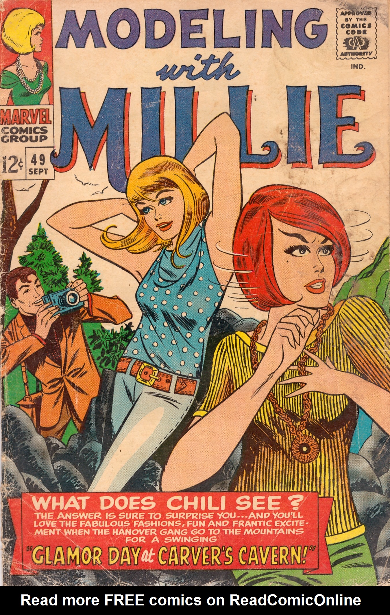 Read online Millie the Model comic -  Issue #49 - 1
