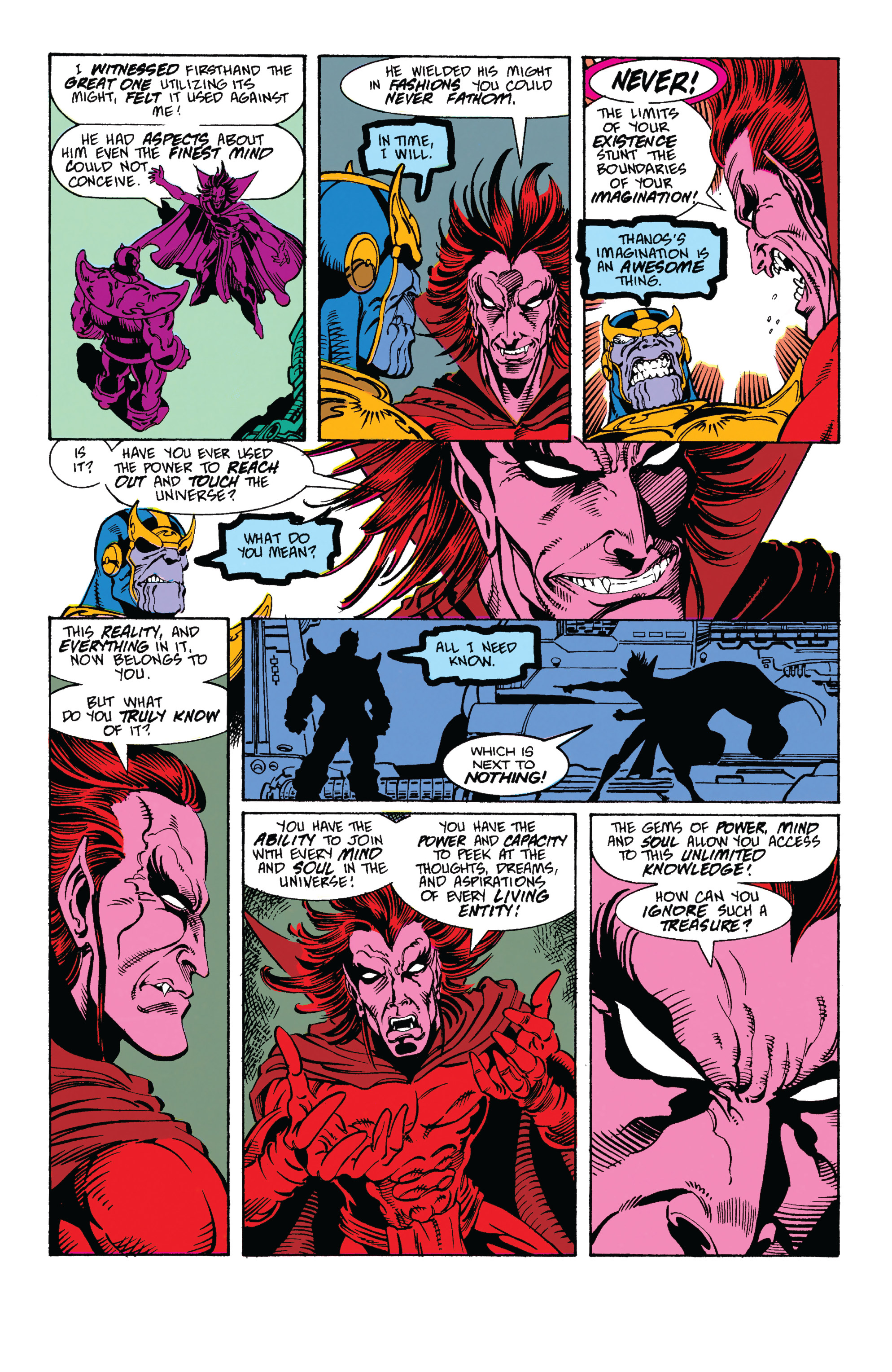 Read online Marvel-Verse: Thanos comic -  Issue # TPB - 58