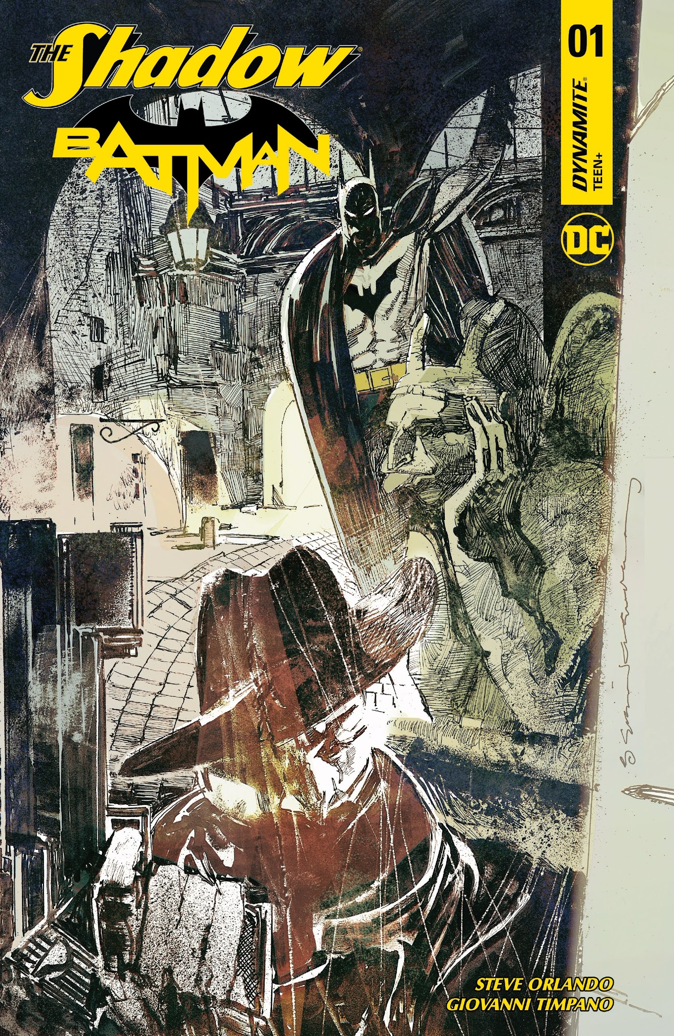 Read online The Shadow/Batman comic -  Issue #1 - 31