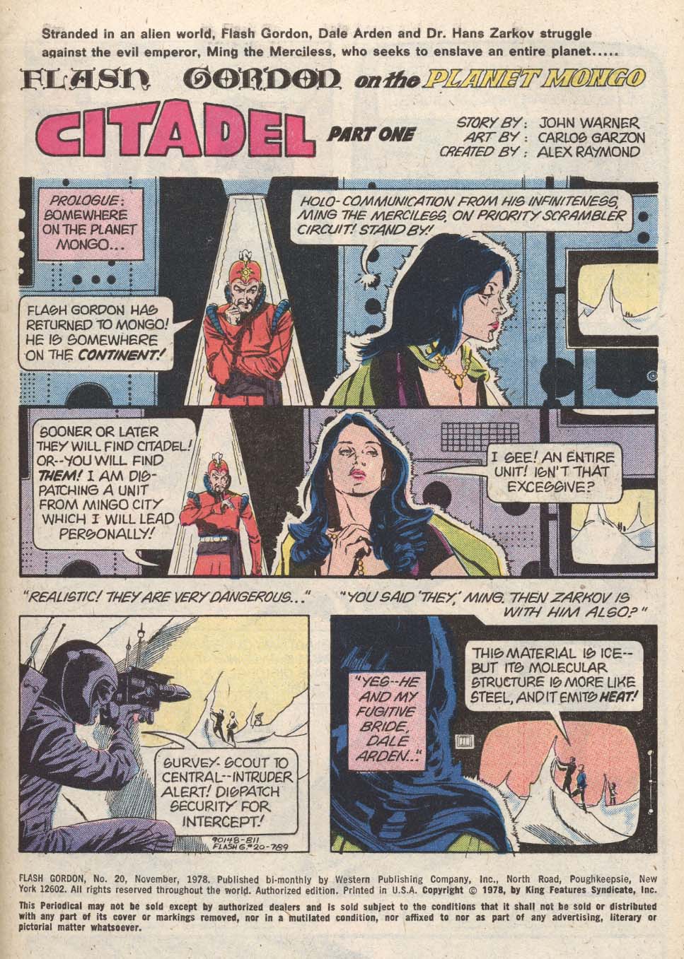 Read online Flash Gordon (1978) comic -  Issue #20 - 2