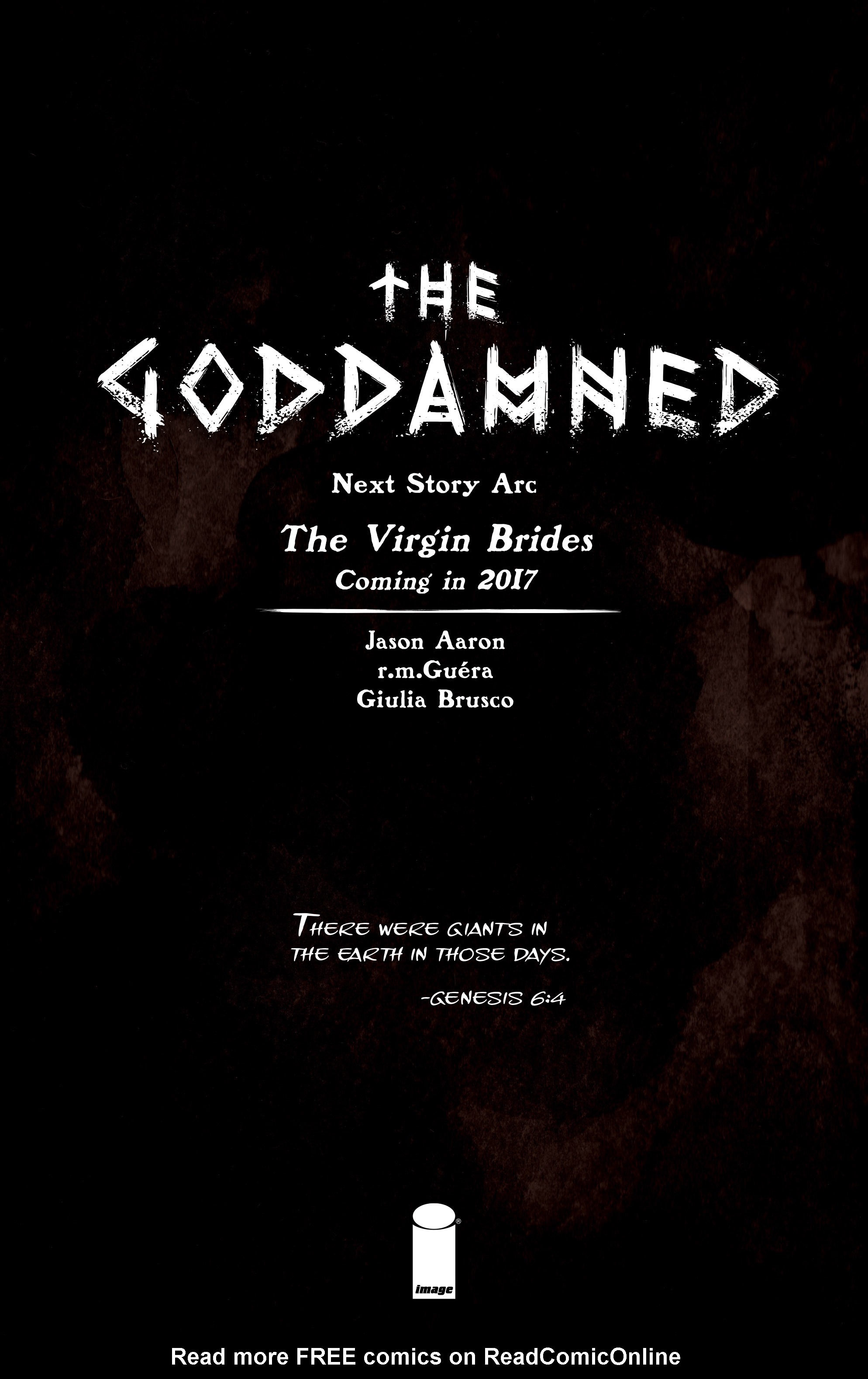 Read online The Goddamned comic -  Issue #5 - 27