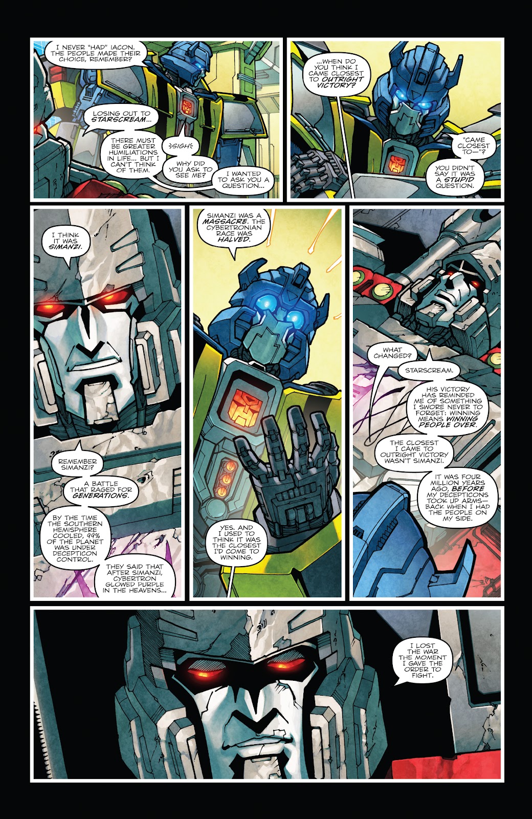 The Transformers: Dark Cybertron Finale issue Full - Page 90