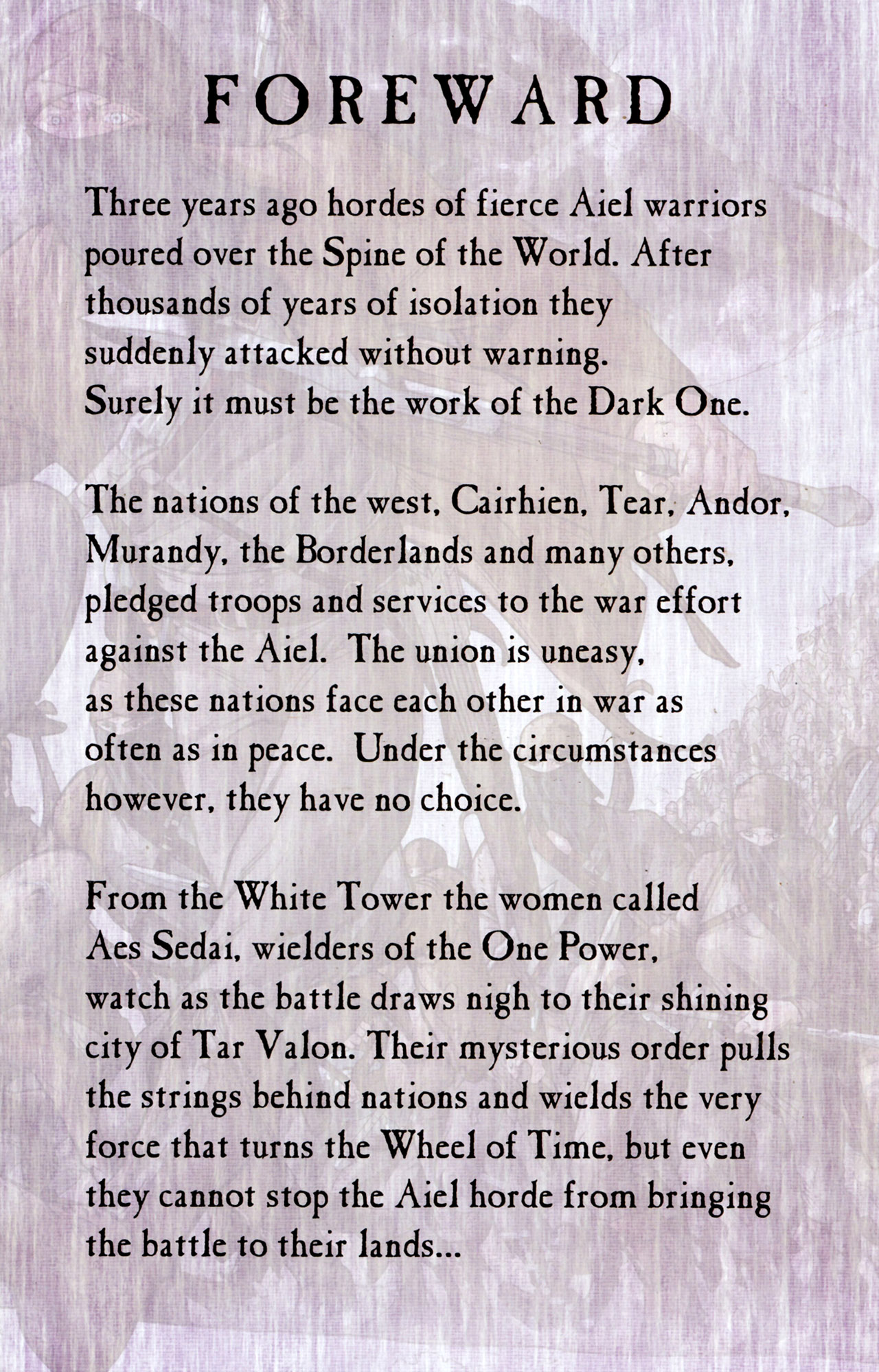 Read online Robert Jordan's The Wheel of Time: New Spring comic -  Issue #1 - 5