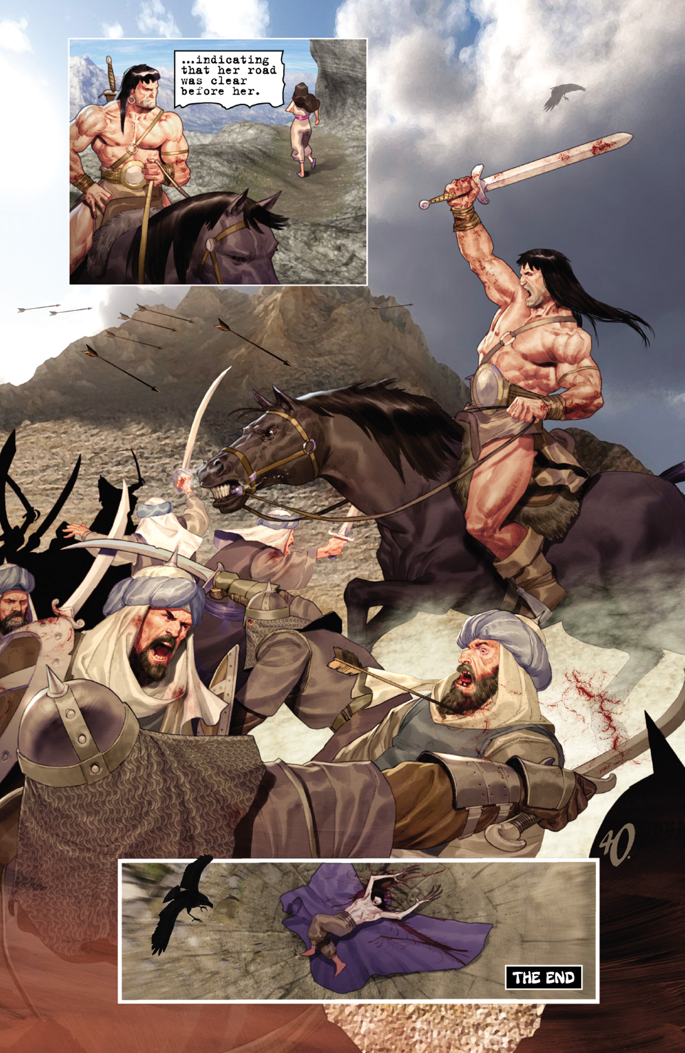 Read online Conan and the People of the Black Circle comic -  Issue #4 - 24