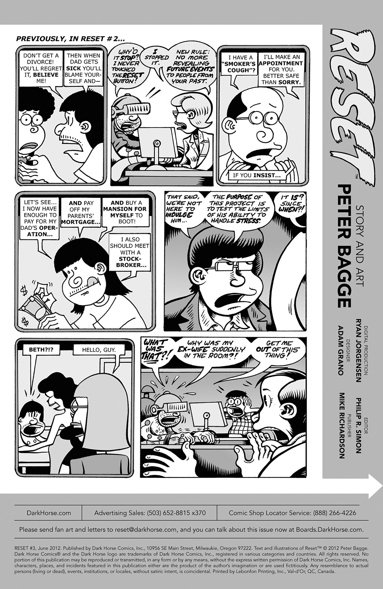 Read online Reset comic -  Issue #3 - 2
