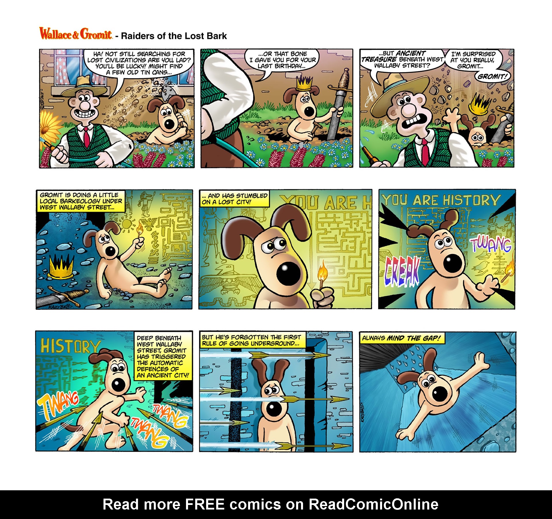 Read online Wallace & Gromit Dailies comic -  Issue #2 - 6