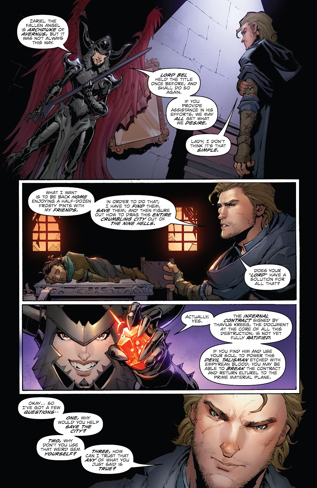 Dungeons & Dragons: Infernal Tides issue 4 - Page 16