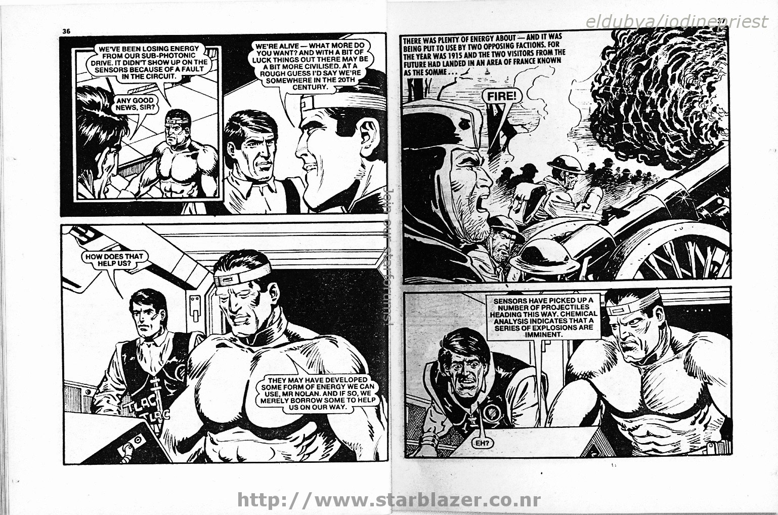 Read online Starblazer comic -  Issue #220 - 20