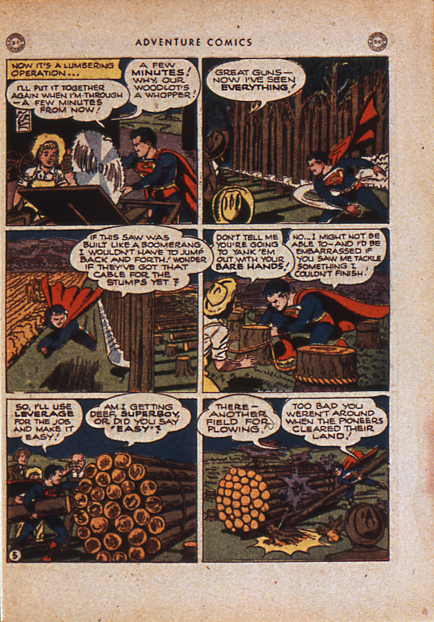 Read online Adventure Comics (1938) comic -  Issue #110 - 8
