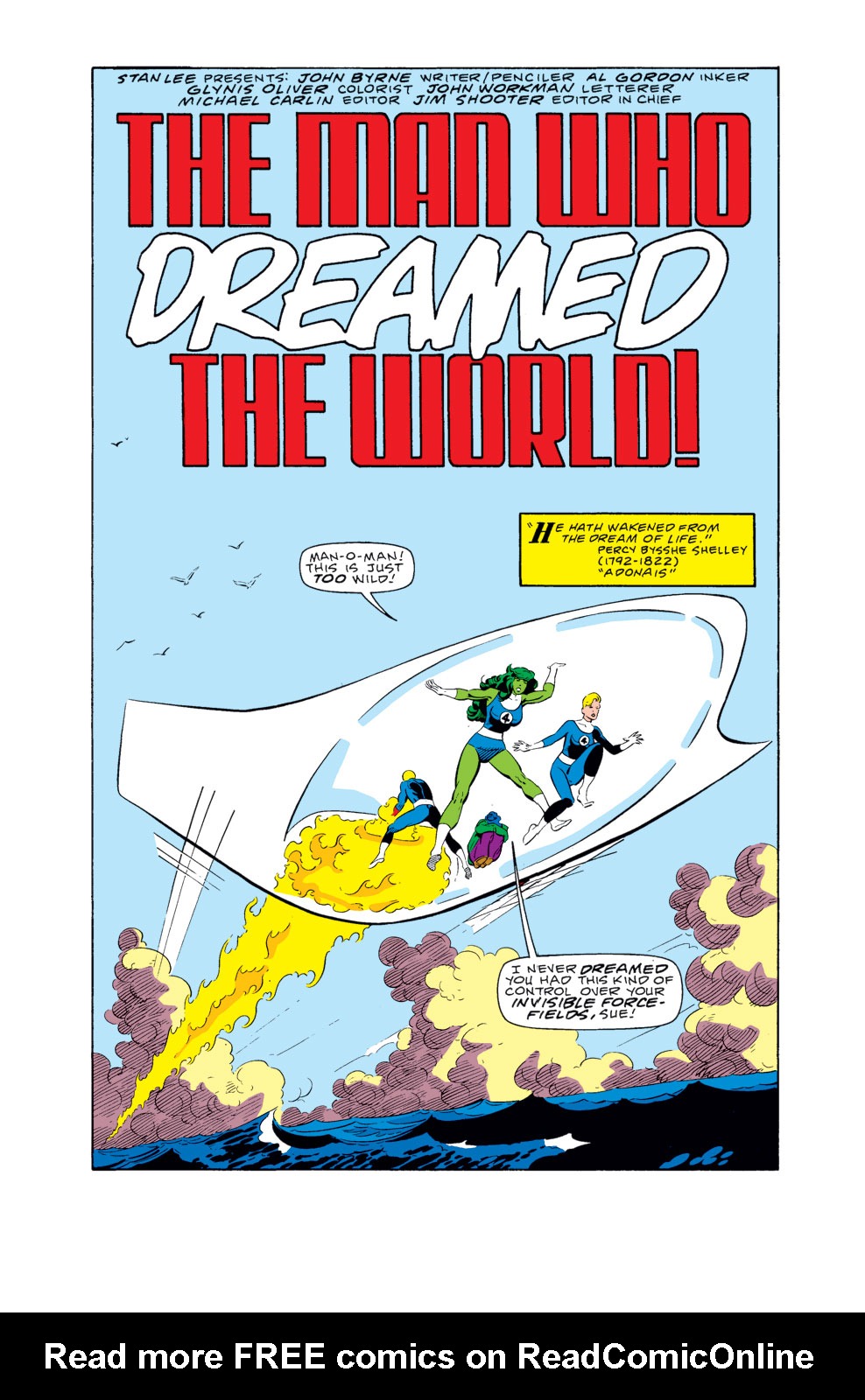 Read online Fantastic Four (1961) comic -  Issue #292 - 2