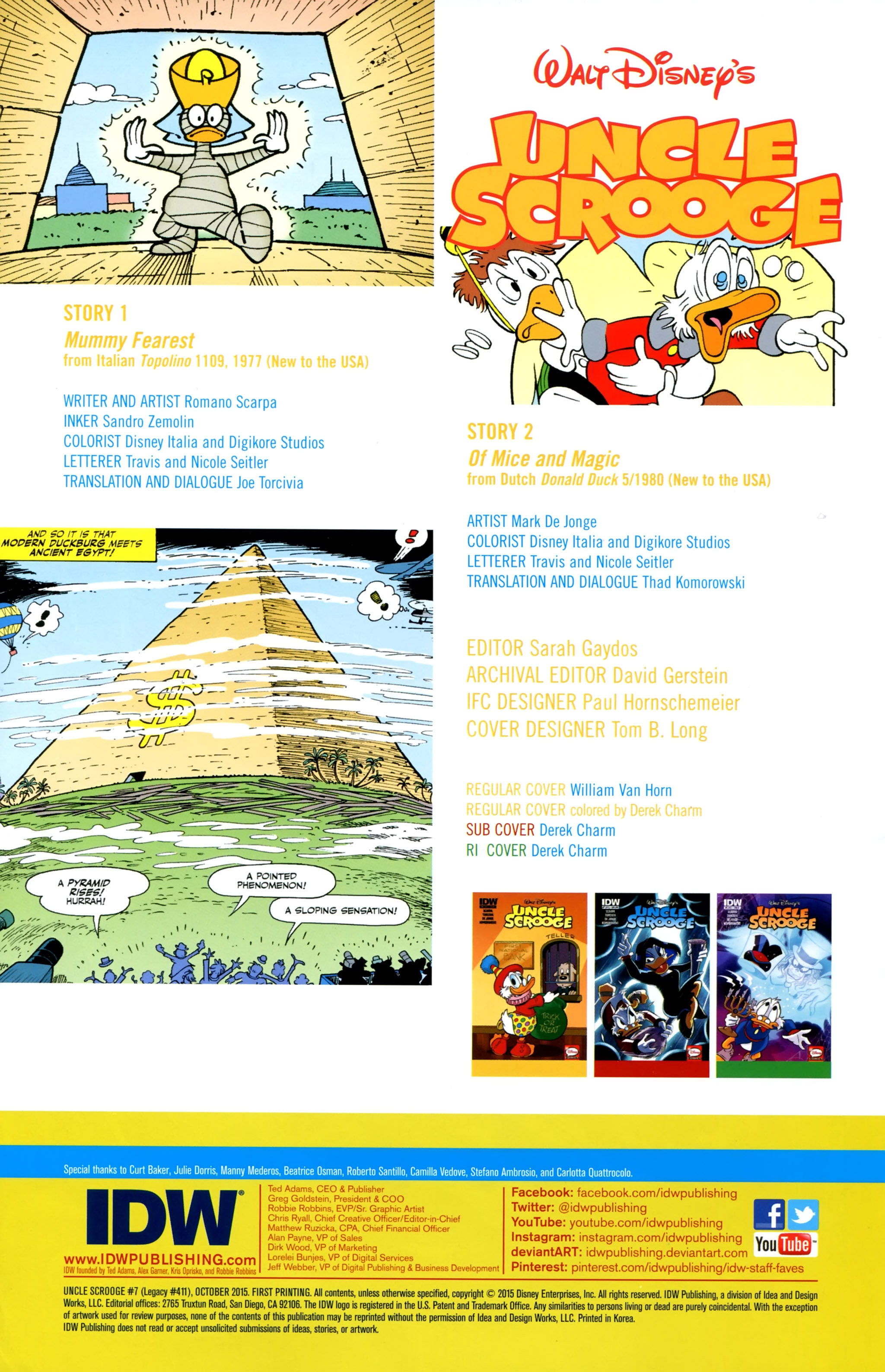 Read online Uncle Scrooge (2015) comic -  Issue #7 - 2