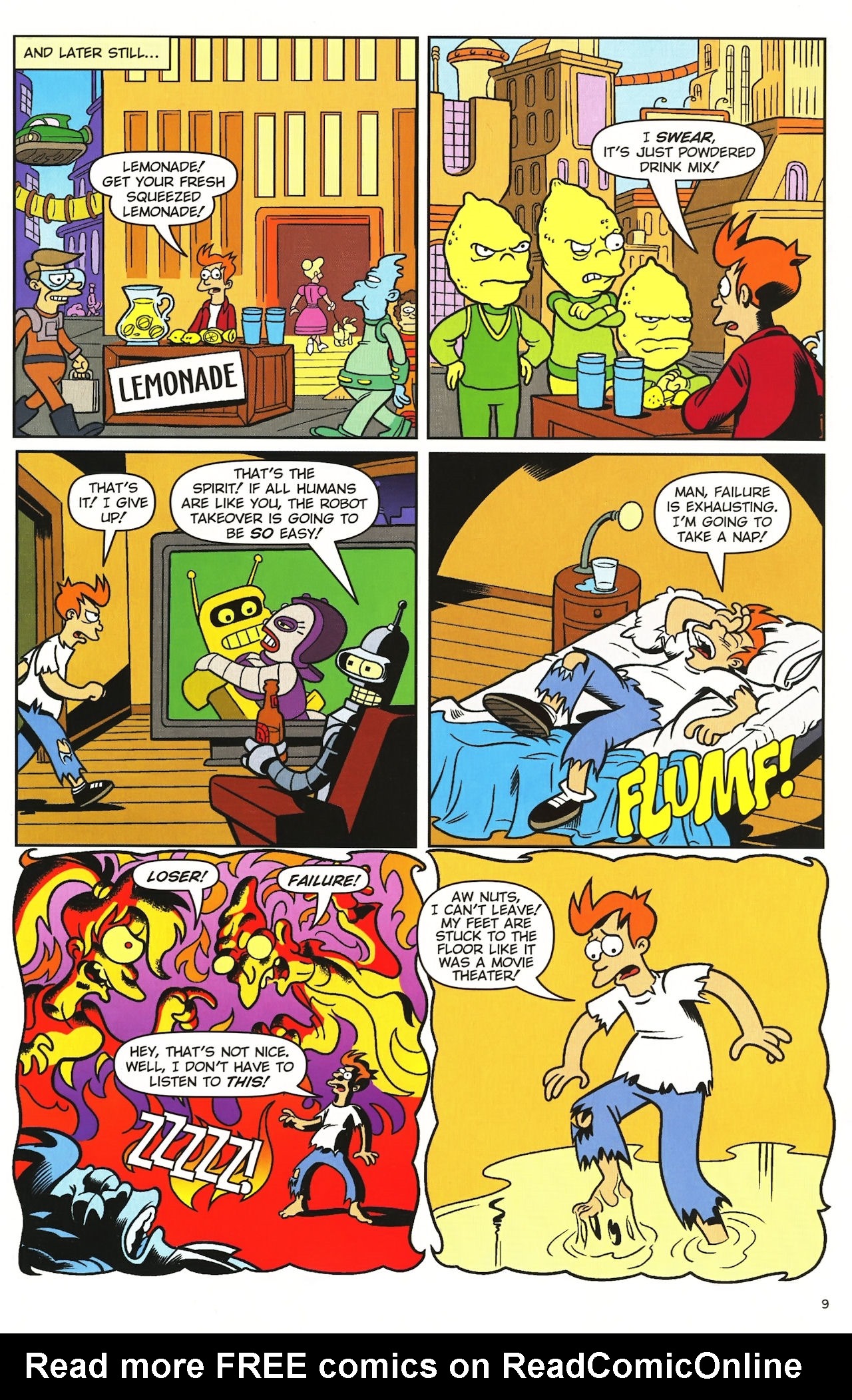 Read online Futurama Comics comic -  Issue #43 - 8