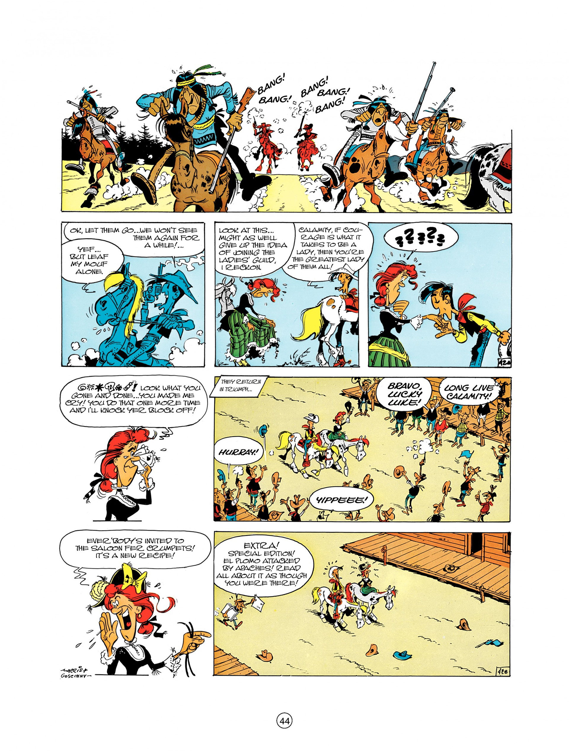 Read online A Lucky Luke Adventure comic -  Issue #8 - 44