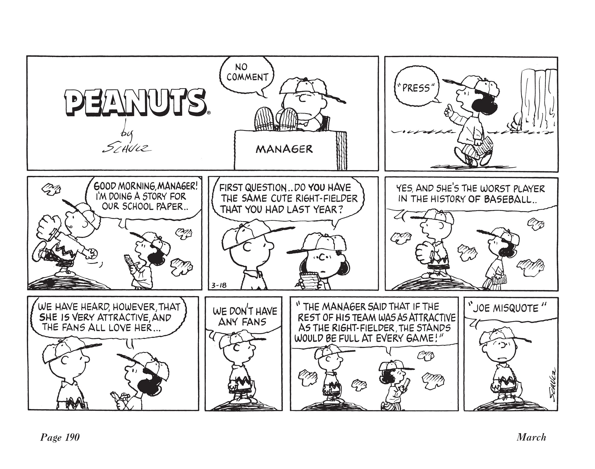 Read online The Complete Peanuts comic -  Issue # TPB 20 - 205
