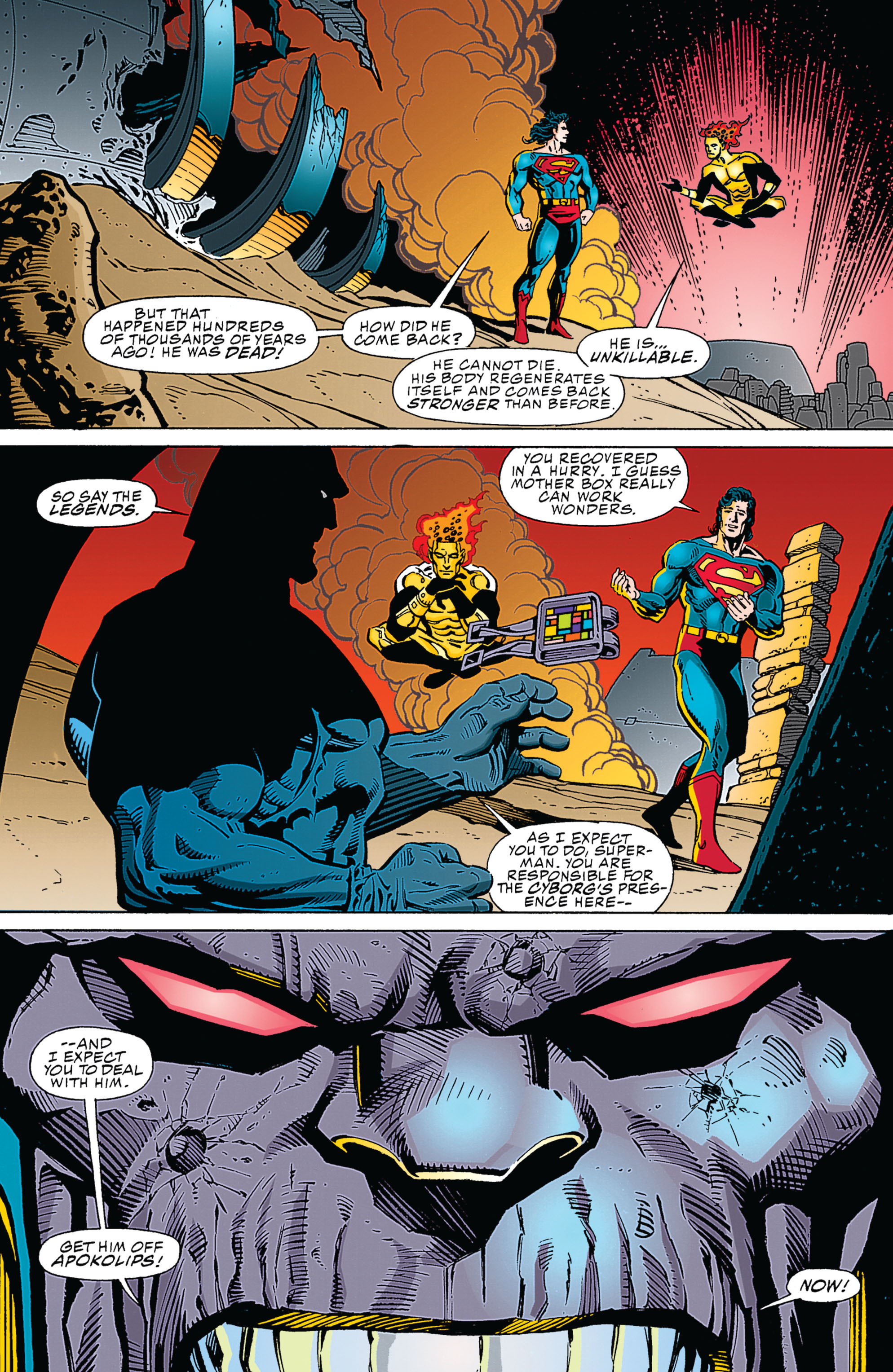 Read online Superman/Doomsday: Hunter/Prey comic -  Issue #2 - 32