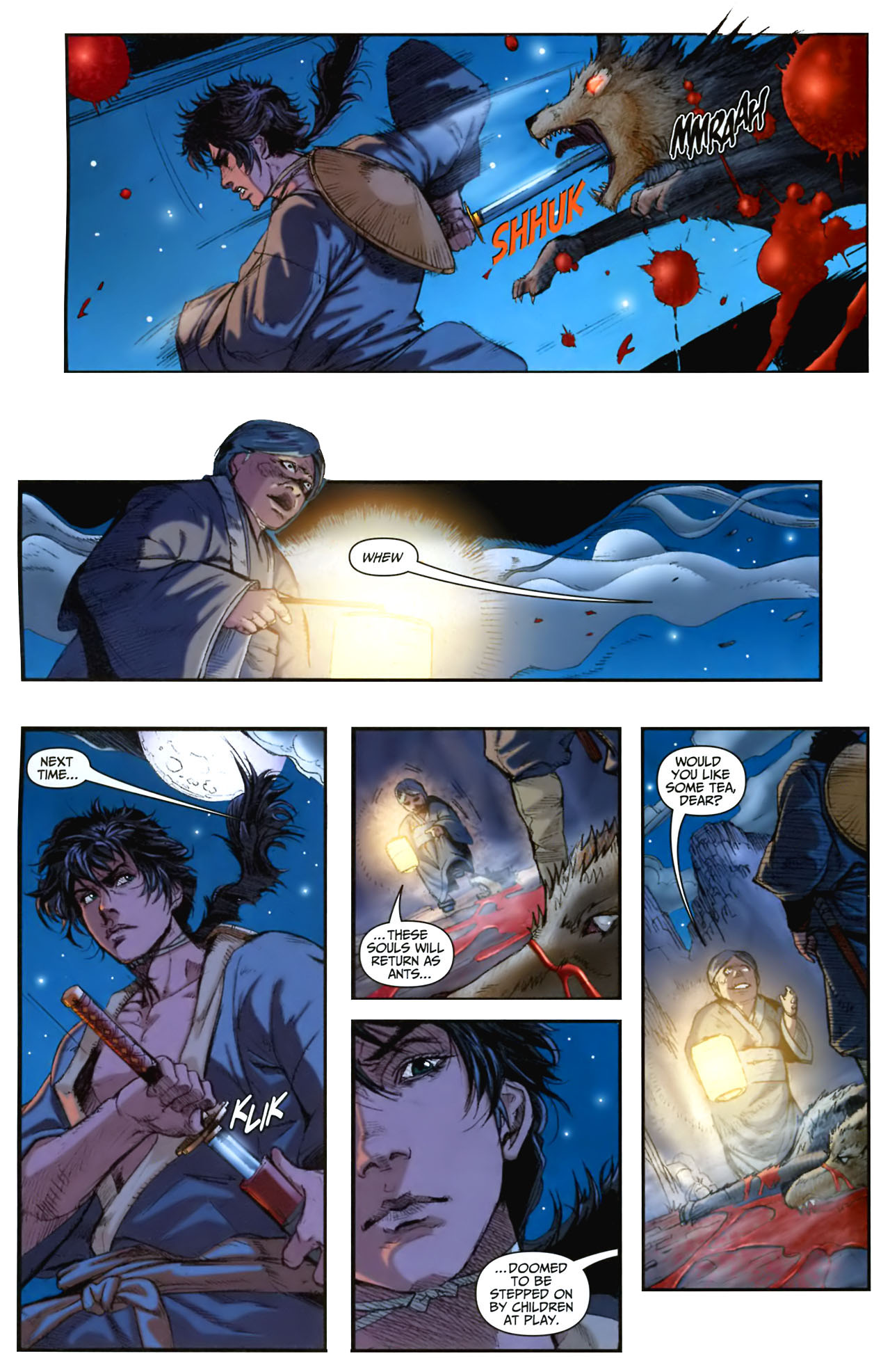 Read online Ninja Scroll comic -  Issue #1 - 10