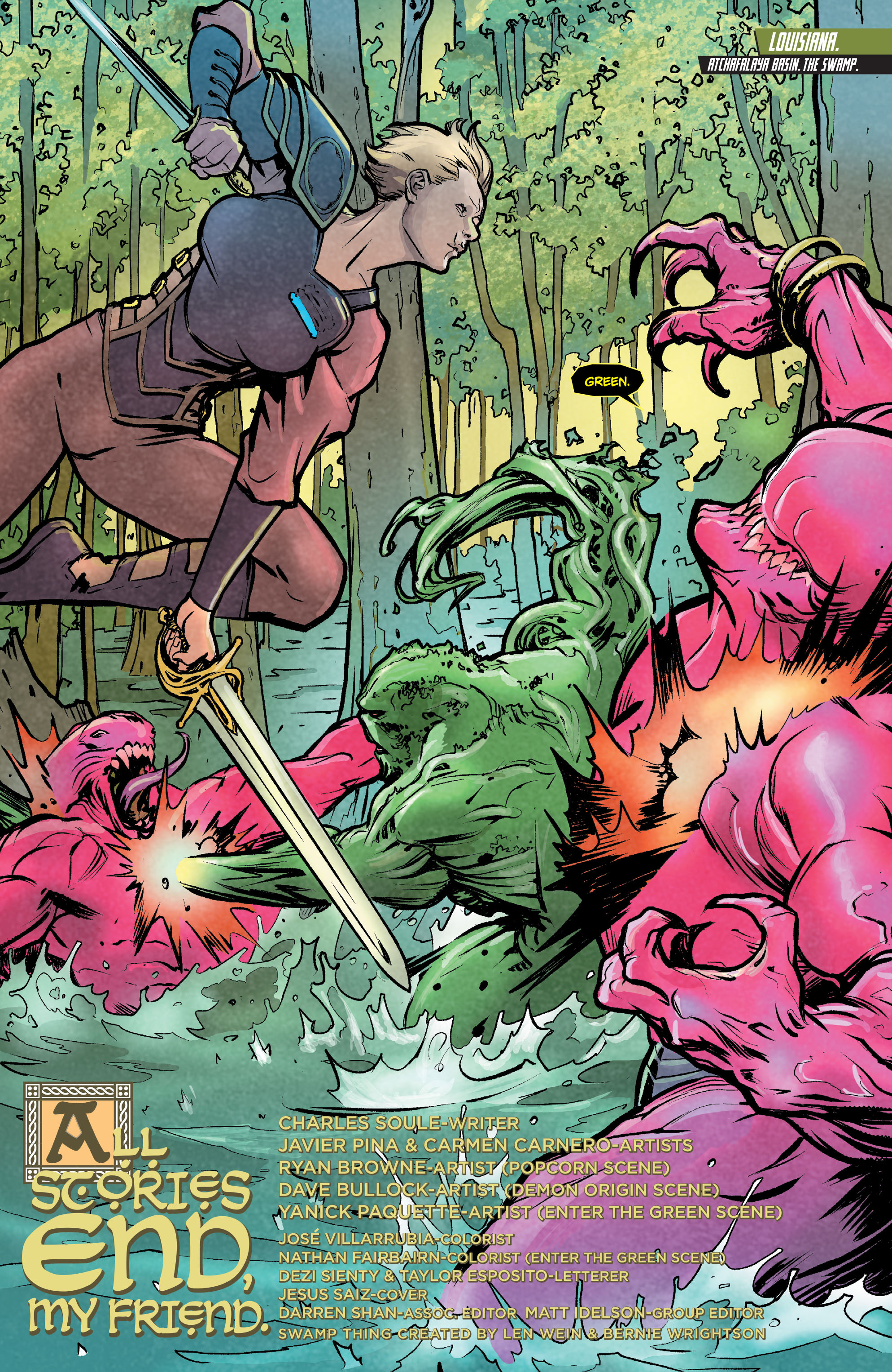 Read online Swamp Thing (2011) comic -  Issue # Annual 3 - 2