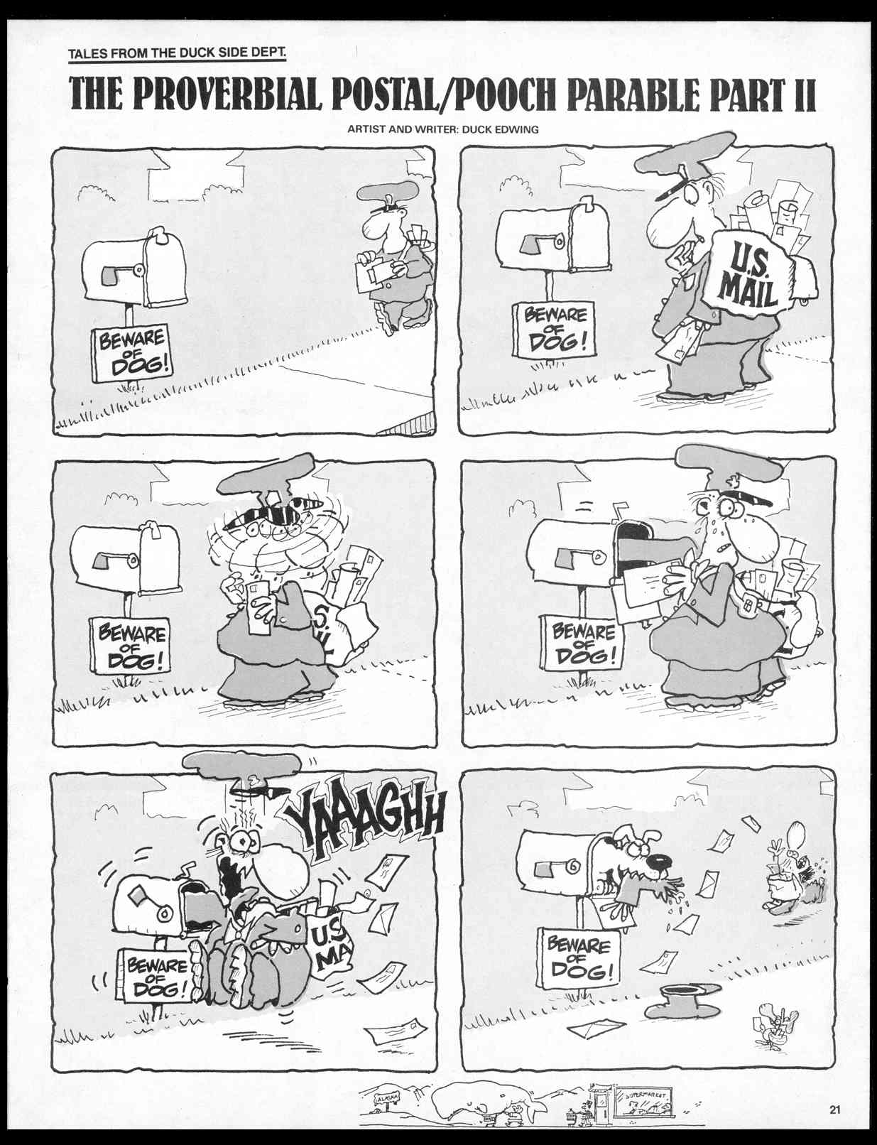 Read online MAD comic -  Issue #305 - 23