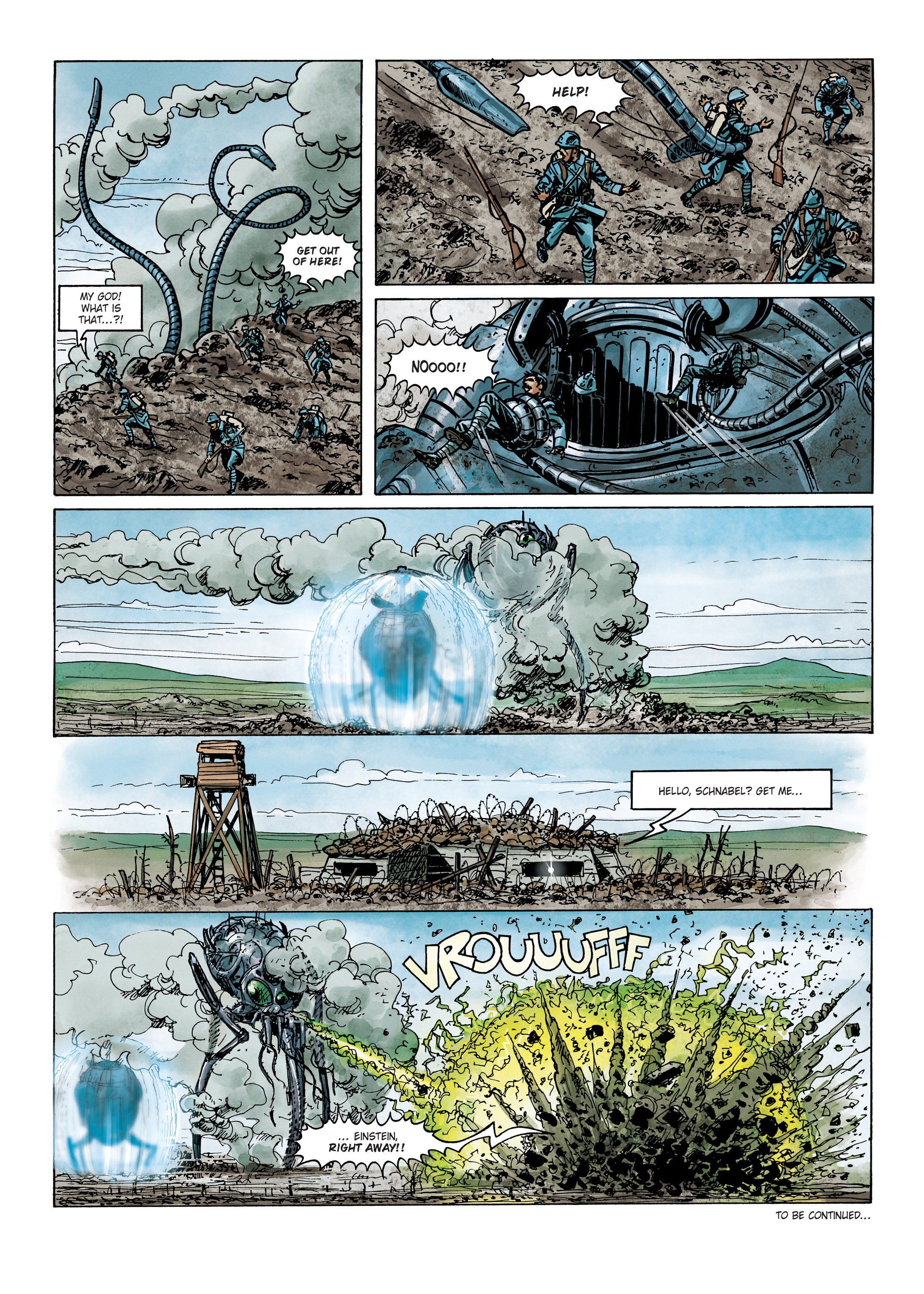 Read online War of the World War One Vol. 1: The Thing Below the Trenches comic -  Issue # Full - 48