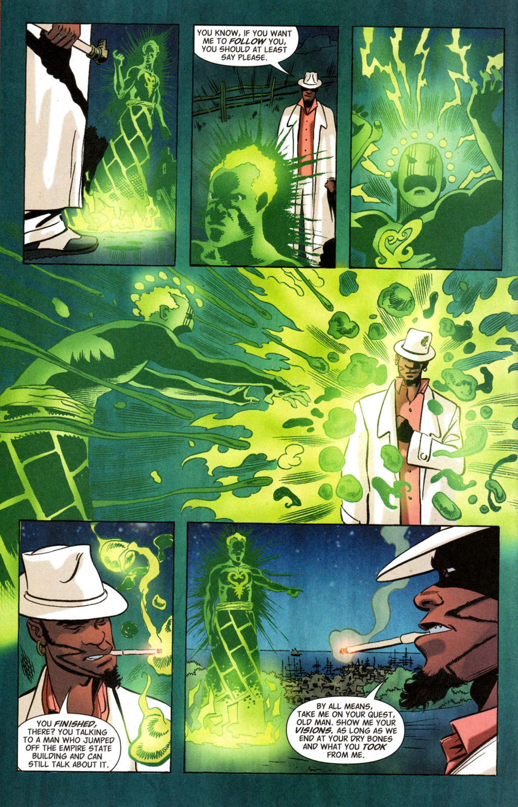 Read online John Constantine - Hellblazer Special: Papa Midnite comic -  Issue #1 - 9