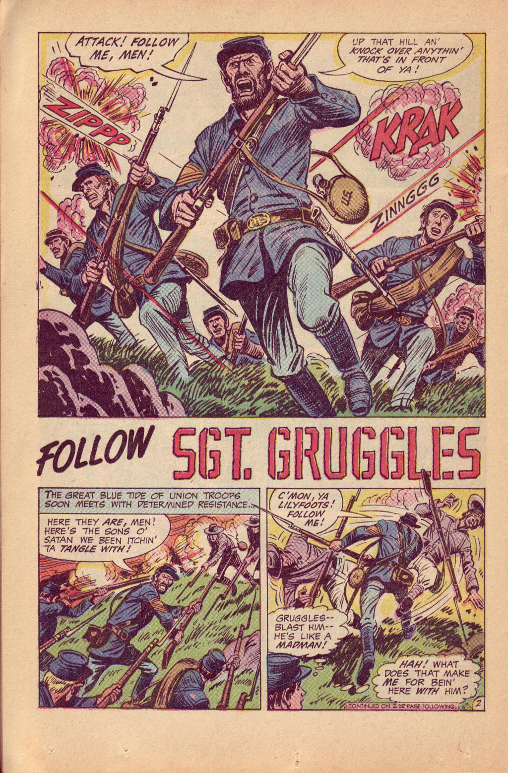 Read online Our Army at War (1952) comic -  Issue #219 - 24