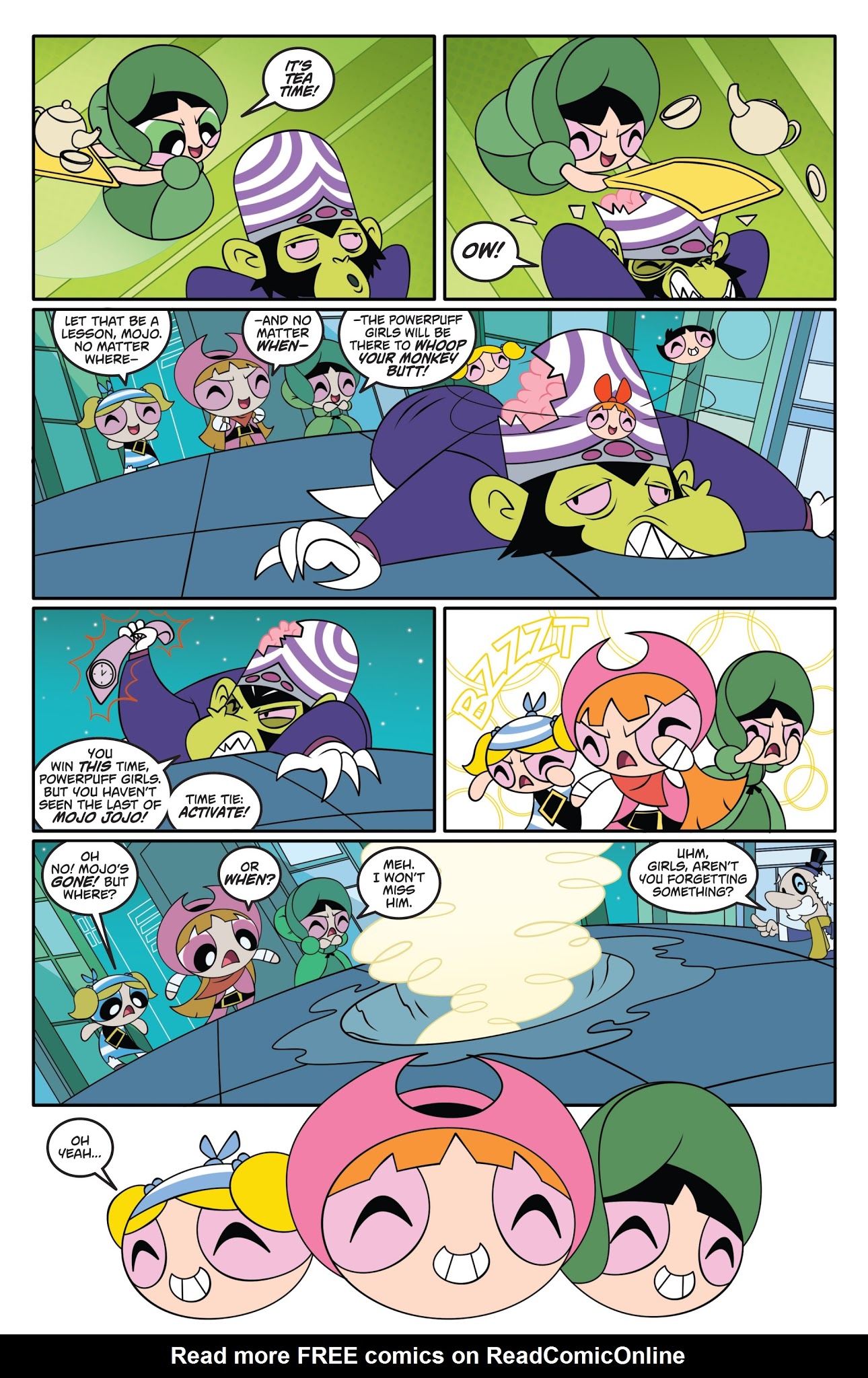 Read online Powerpuff Girls: The Time Tie comic -  Issue #3 - 21