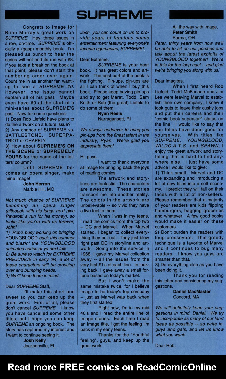 Read online Supreme (1992) comic -  Issue #7 - 28