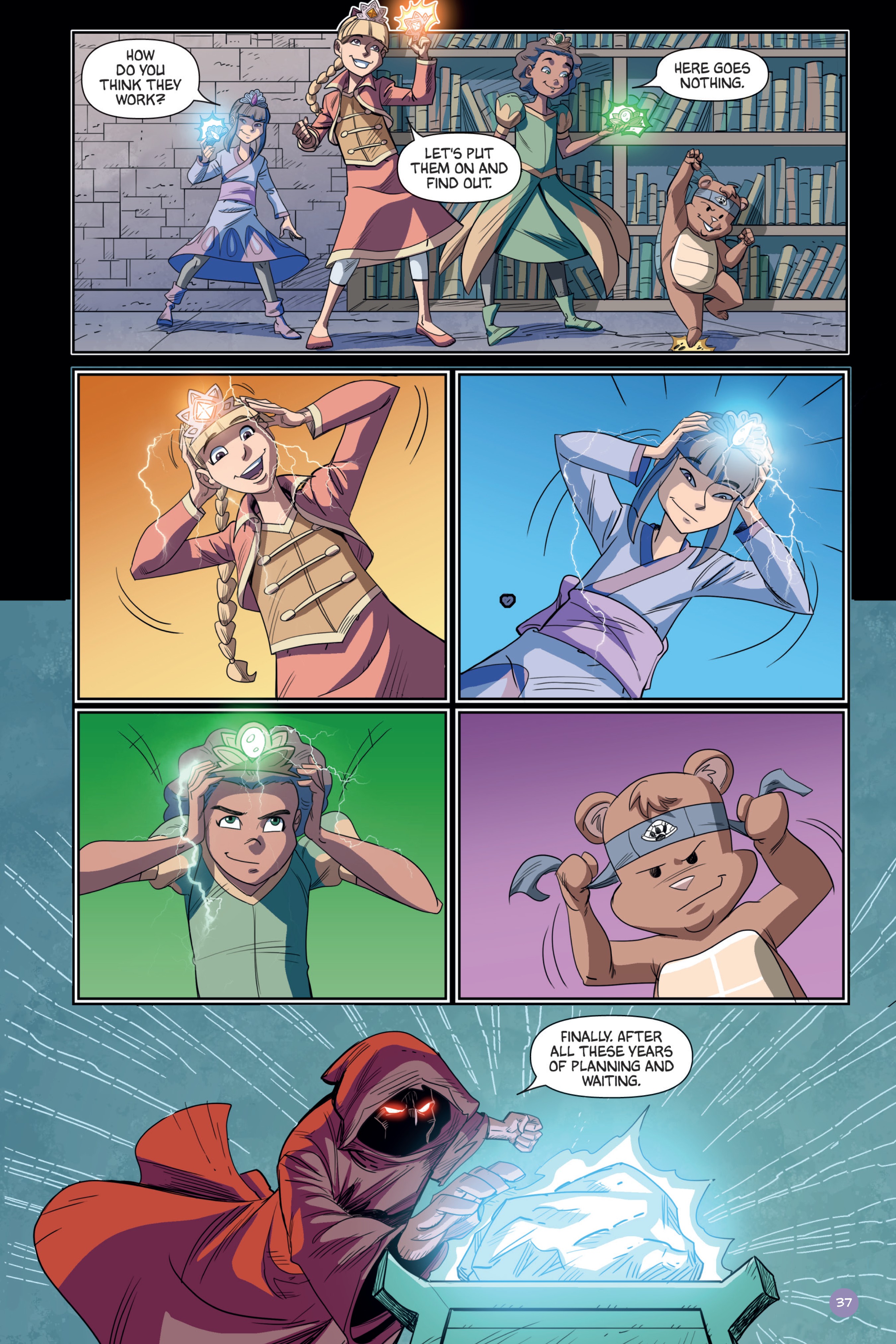 Read online Princess Ninjas comic -  Issue # TPB - 38