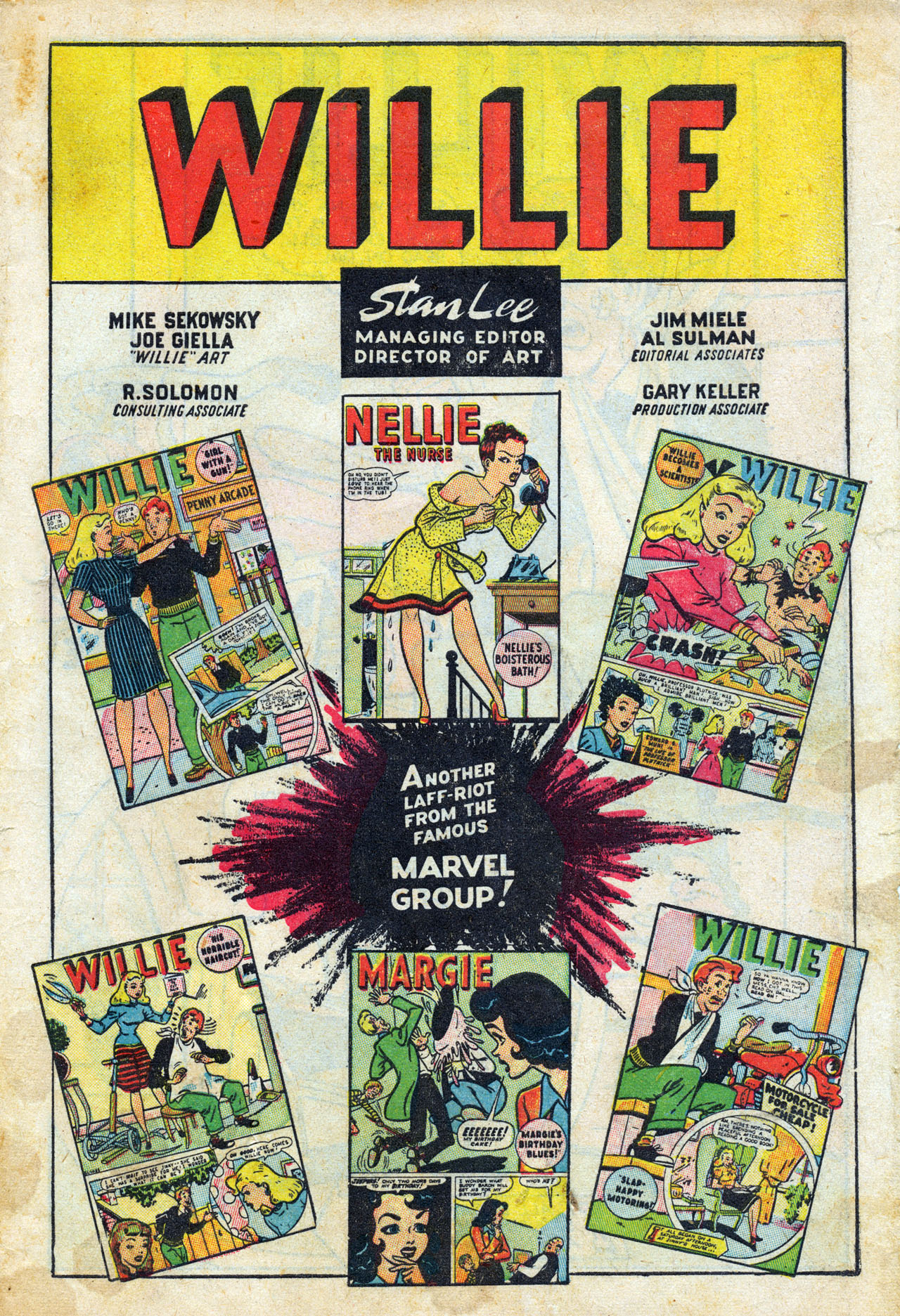 Read online Willie Comics (1946) comic -  Issue #8 - 2