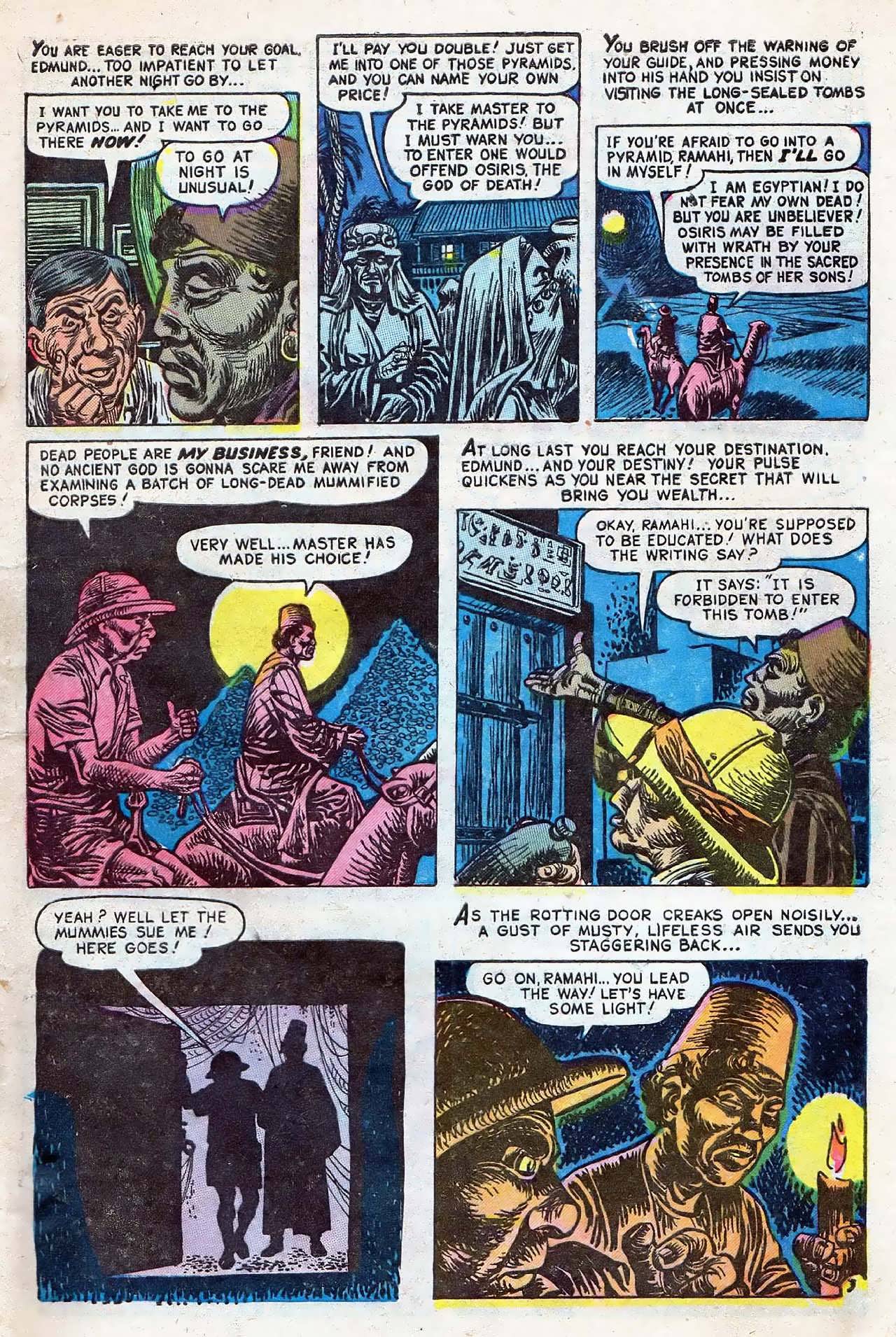 Read online Mystic (1951) comic -  Issue #22 - 5