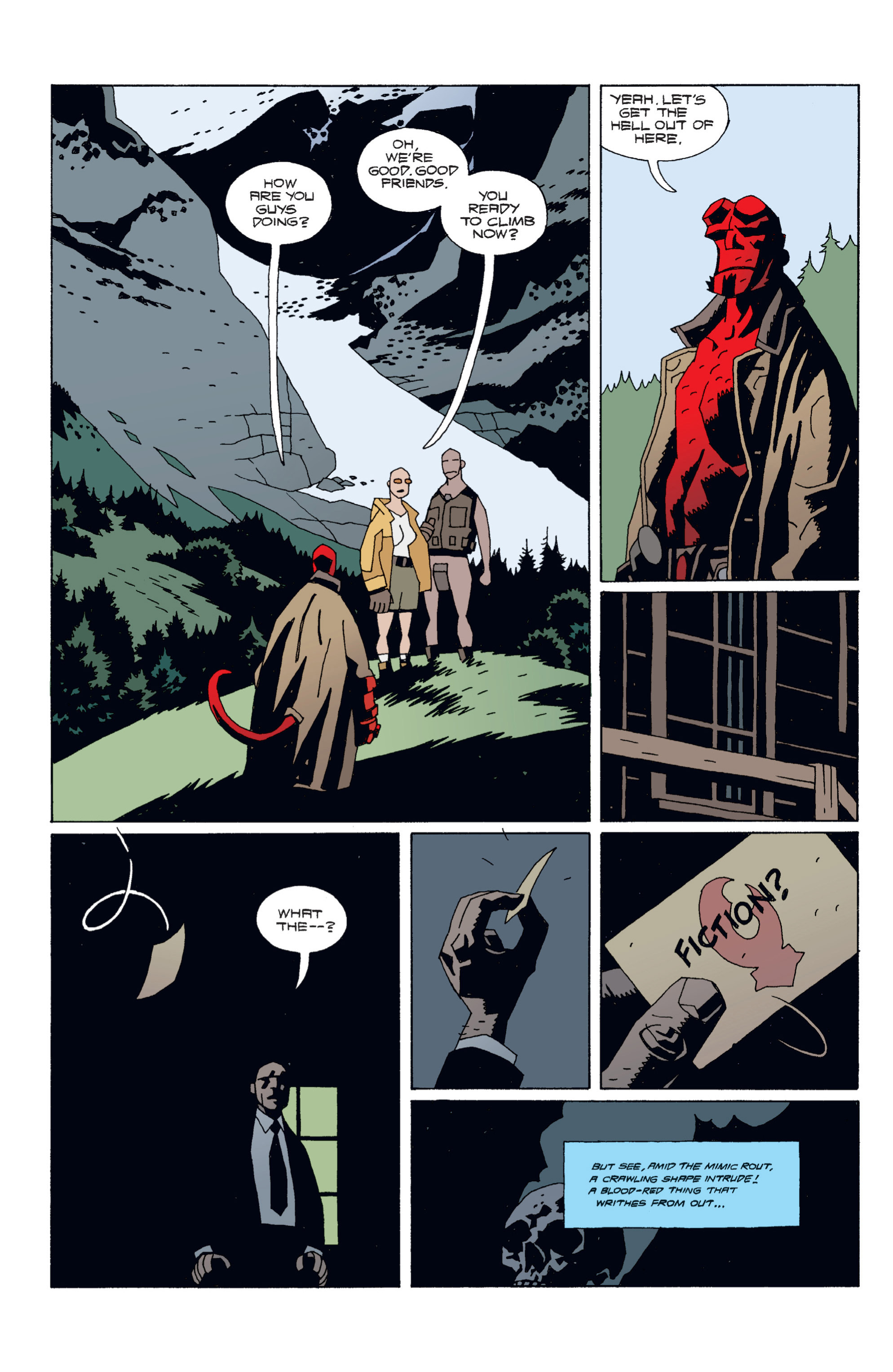 Read online Hellboy comic -  Issue #5 - 25