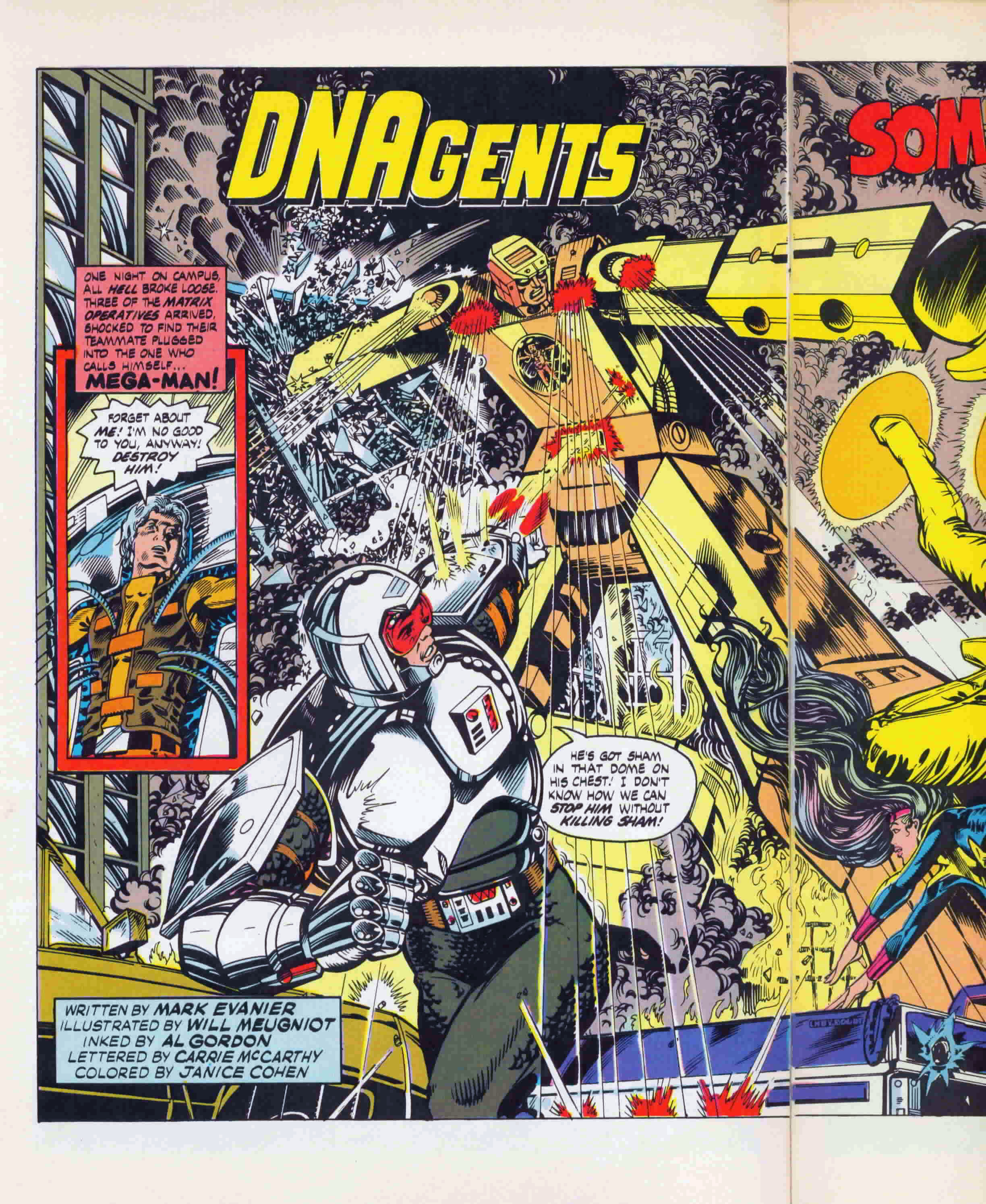 Read online DNAgents comic -  Issue #3 - 6