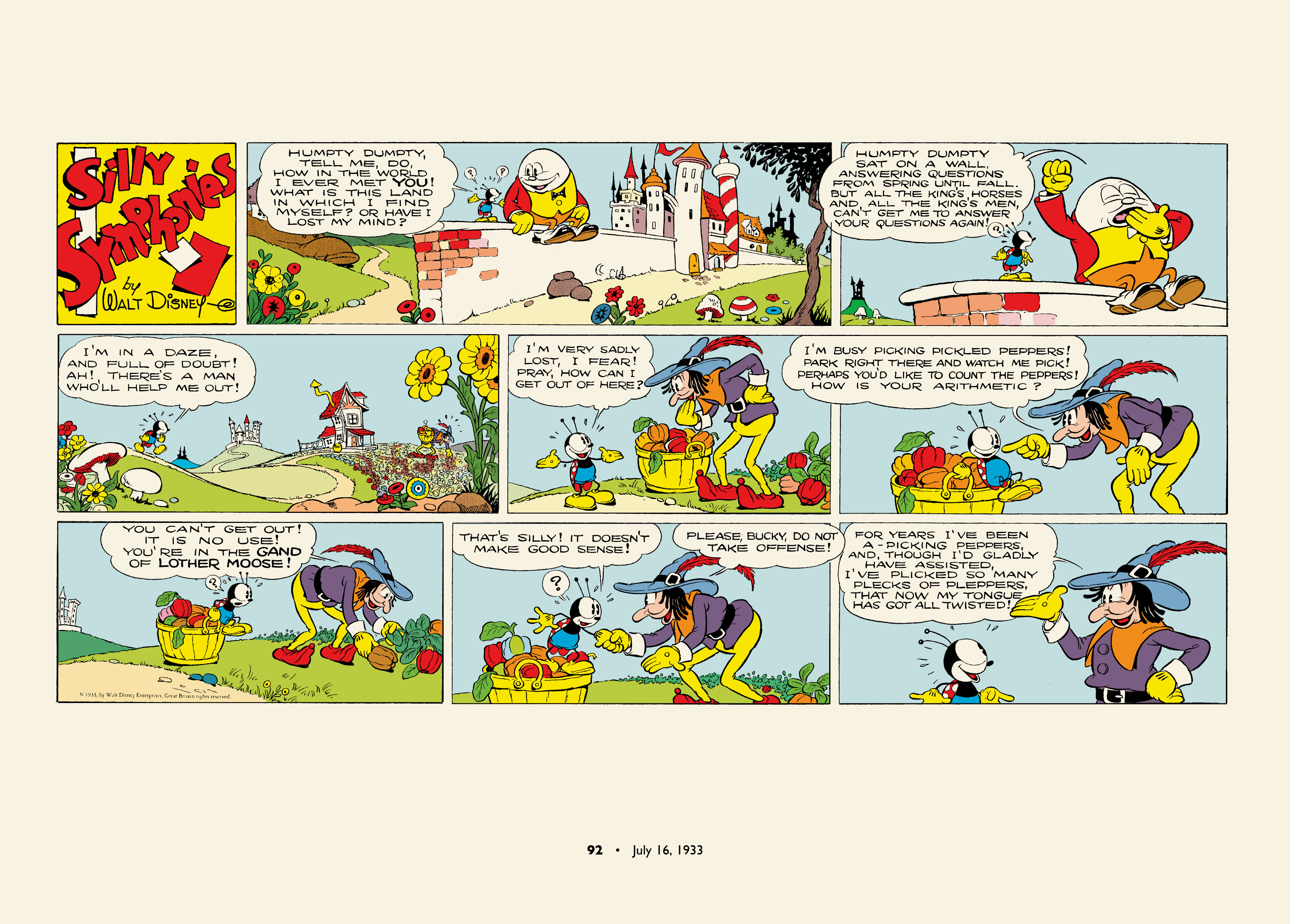 Read online Walt Disney's Silly Symphonies 1932-1935: Starring Bucky Bug and Donald Duck comic -  Issue # TPB (Part 1) - 92