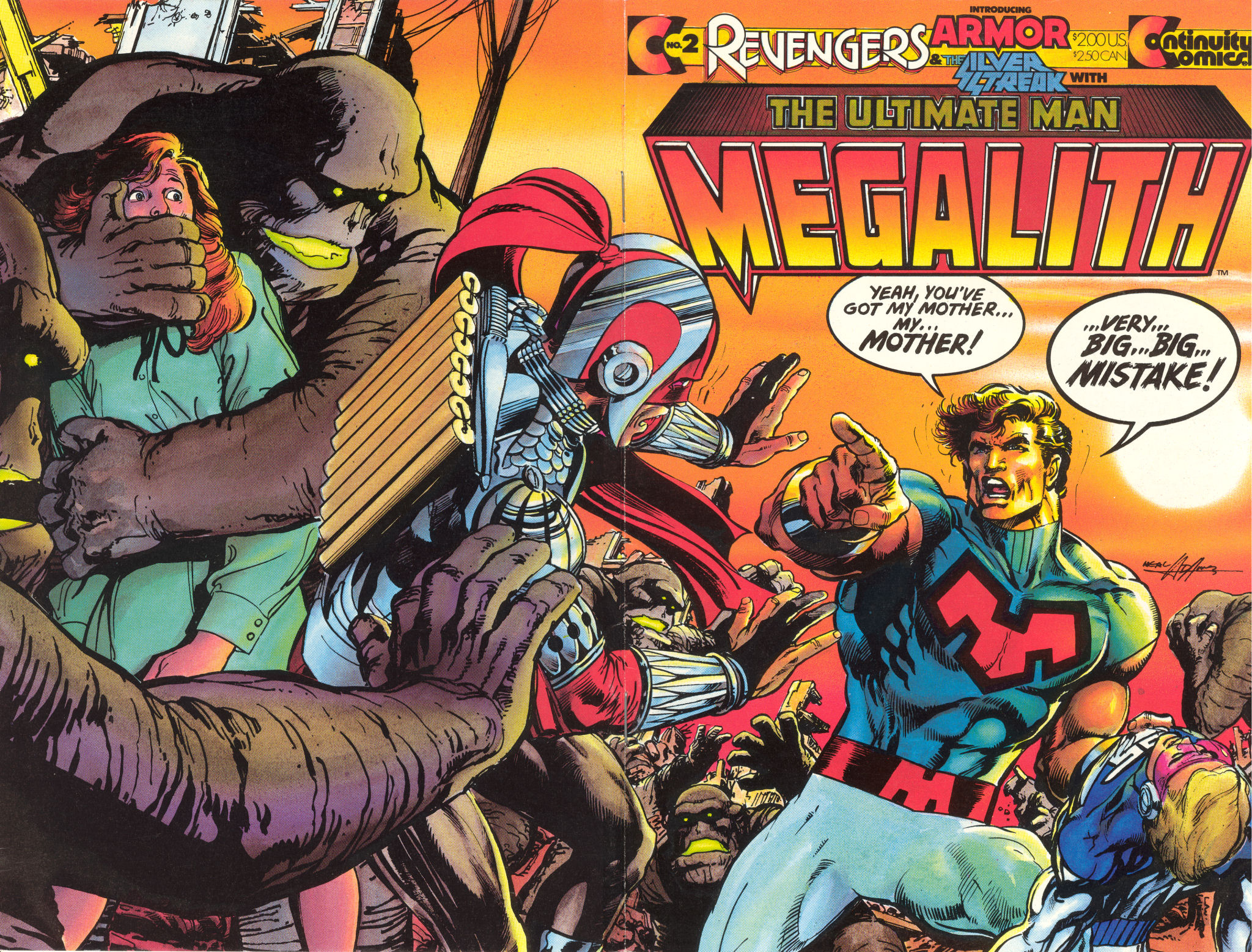 Read online The Revengers featuring Megalith comic -  Issue #2 - 2